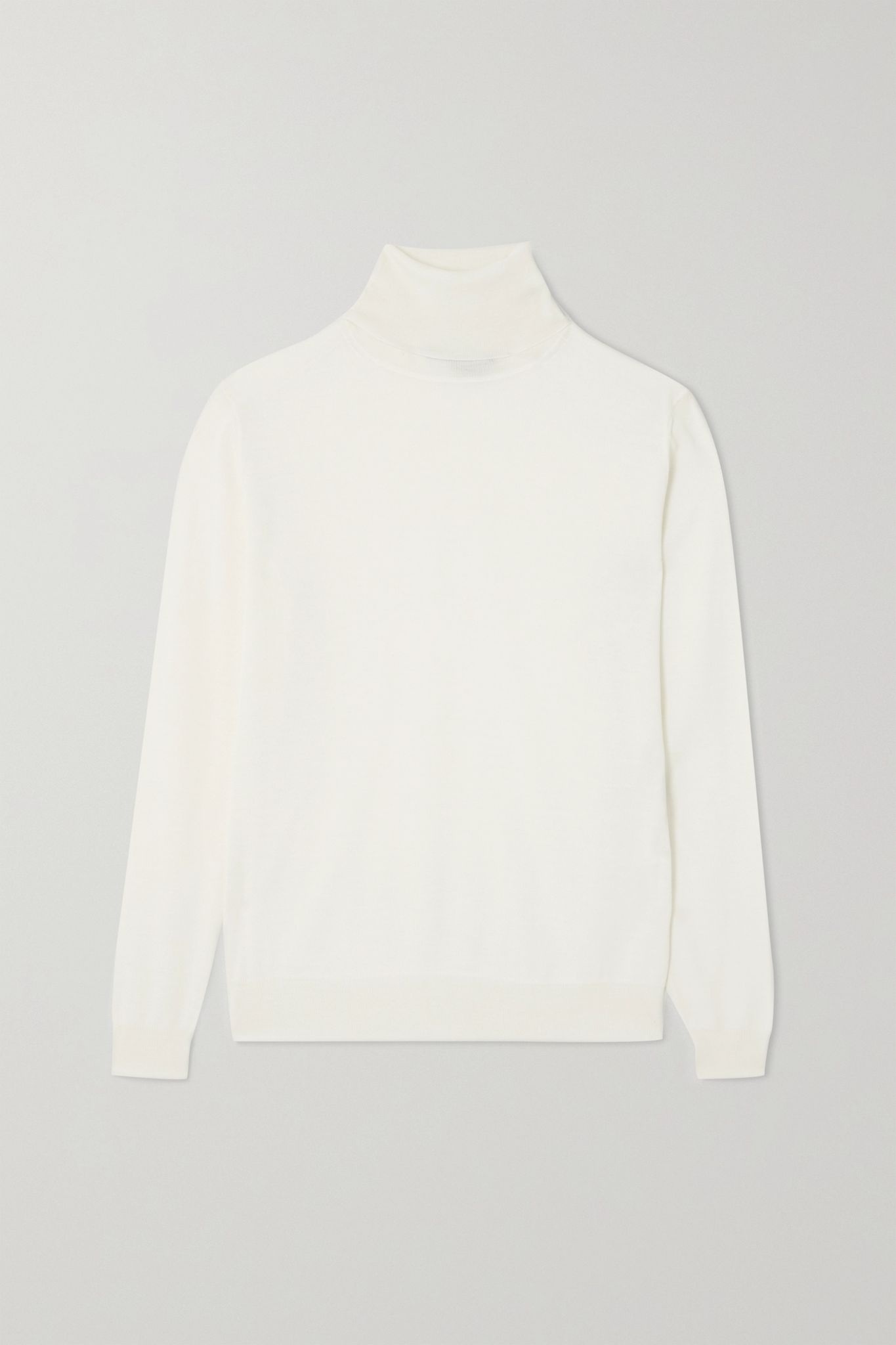 Wool turtleneck sweater - 1