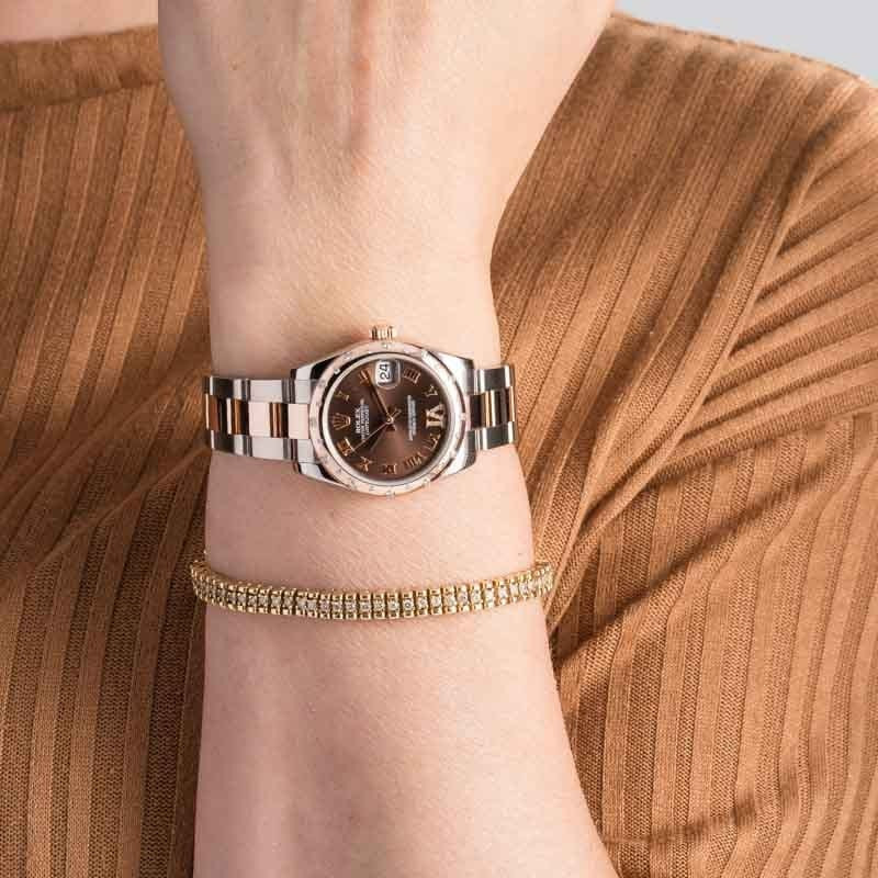 Rolex Datejust 31 Ref 178341 Steel & Everose Gold - 5