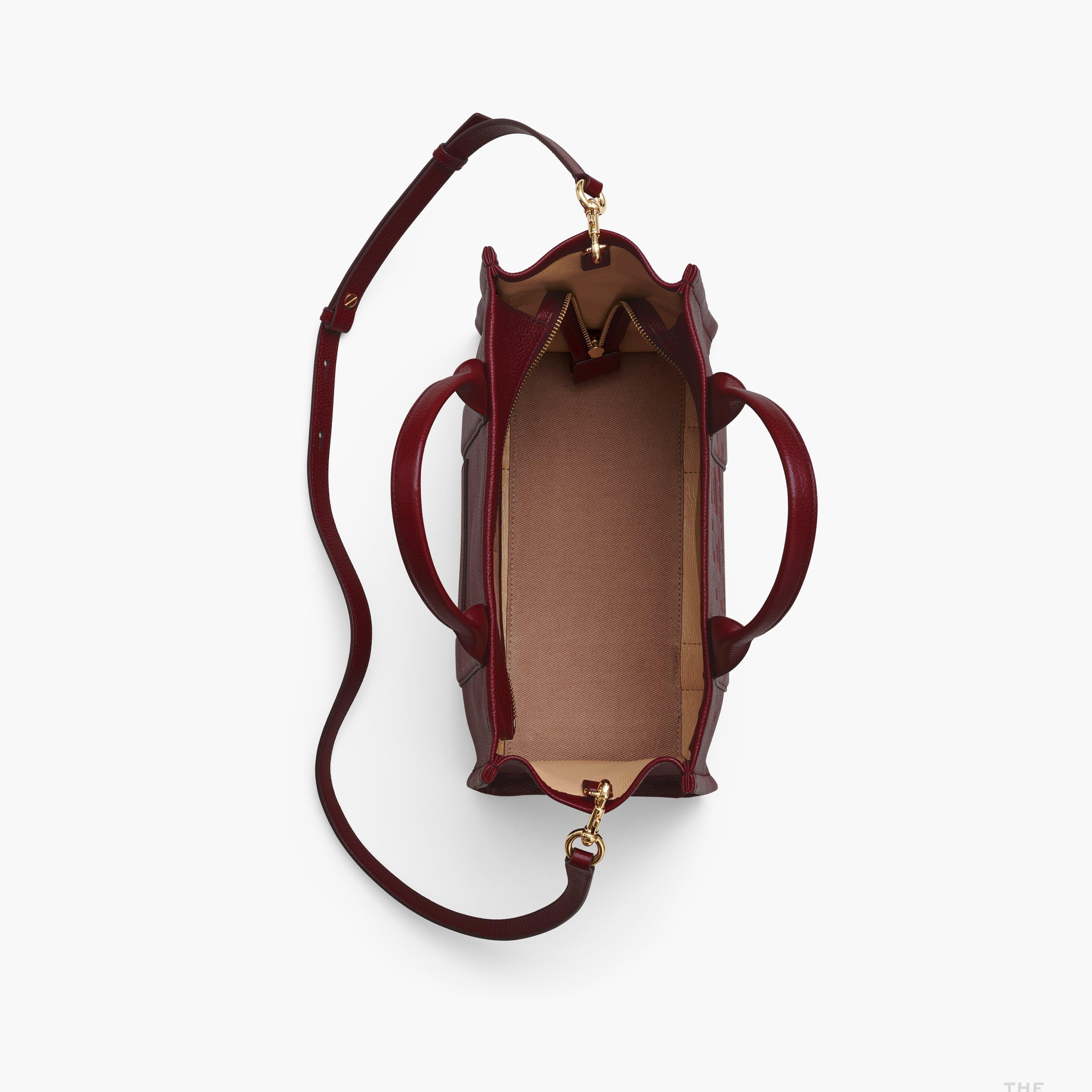 THE LEATHER MEDIUM TOTE BAG - 5
