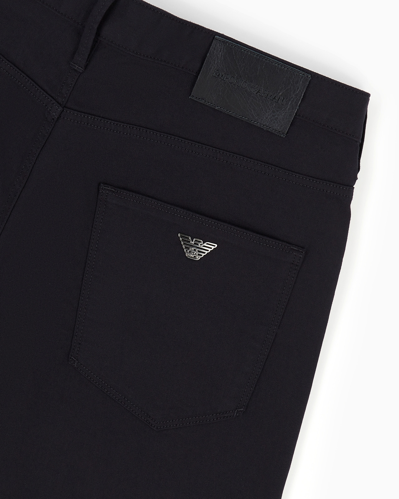 J06 COMFORT STRETCH-GABARDINE, SLIM-FIT TROUSERS - 6