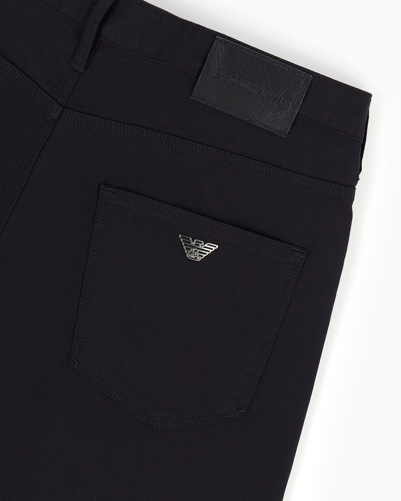 J06 COMFORT STRETCH-GABARDINE, SLIM-FIT TROUSERS 6