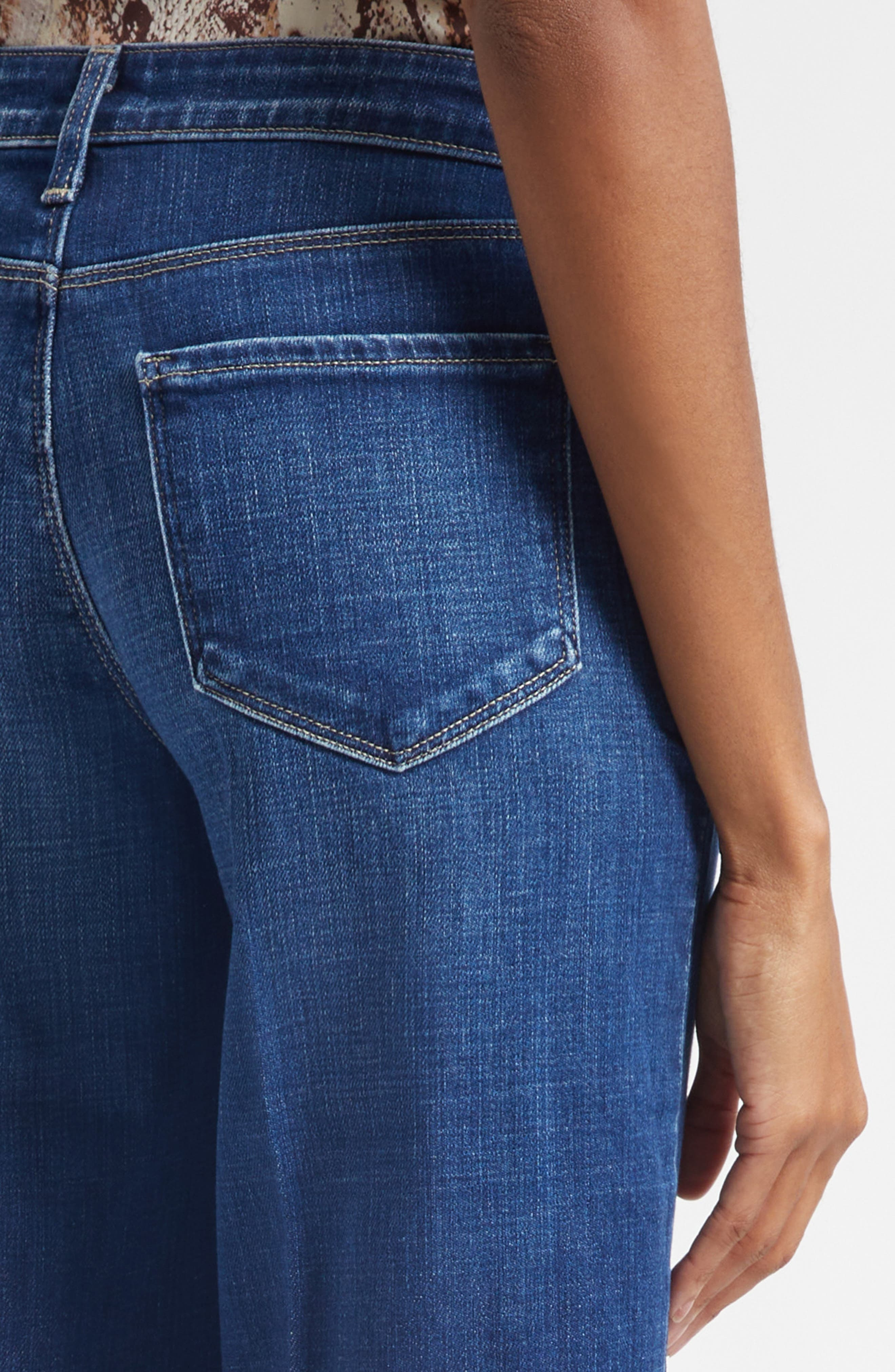 L'AGENCE Scottie High Waist Wide Leg Jeans in Marvista at Nordstrom - 5