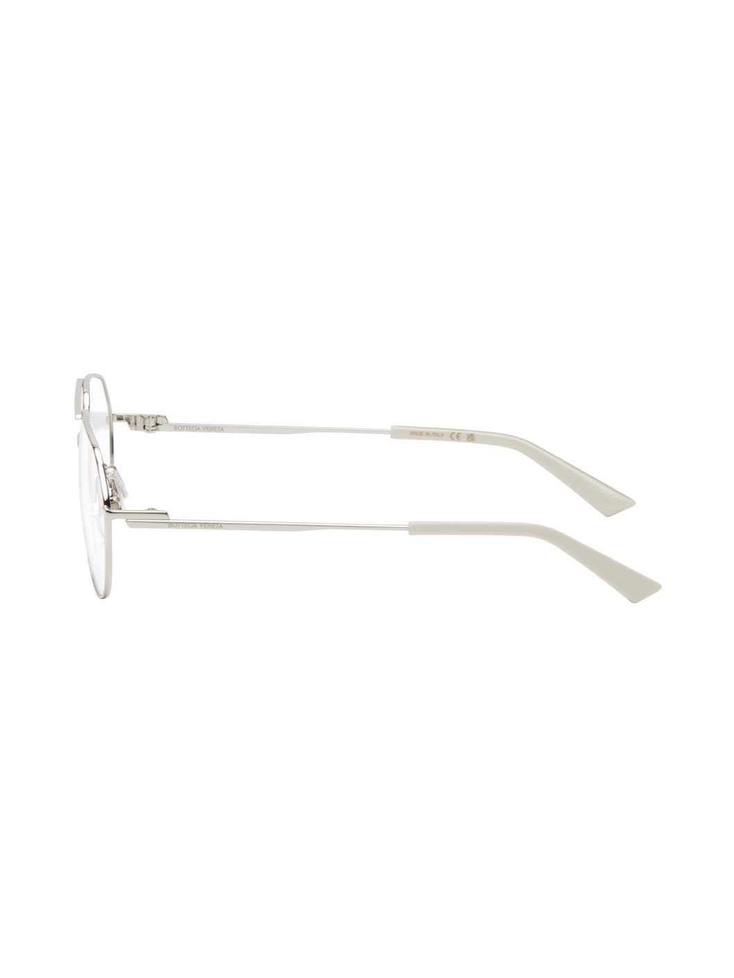 Silver Aviator Glasses - 3