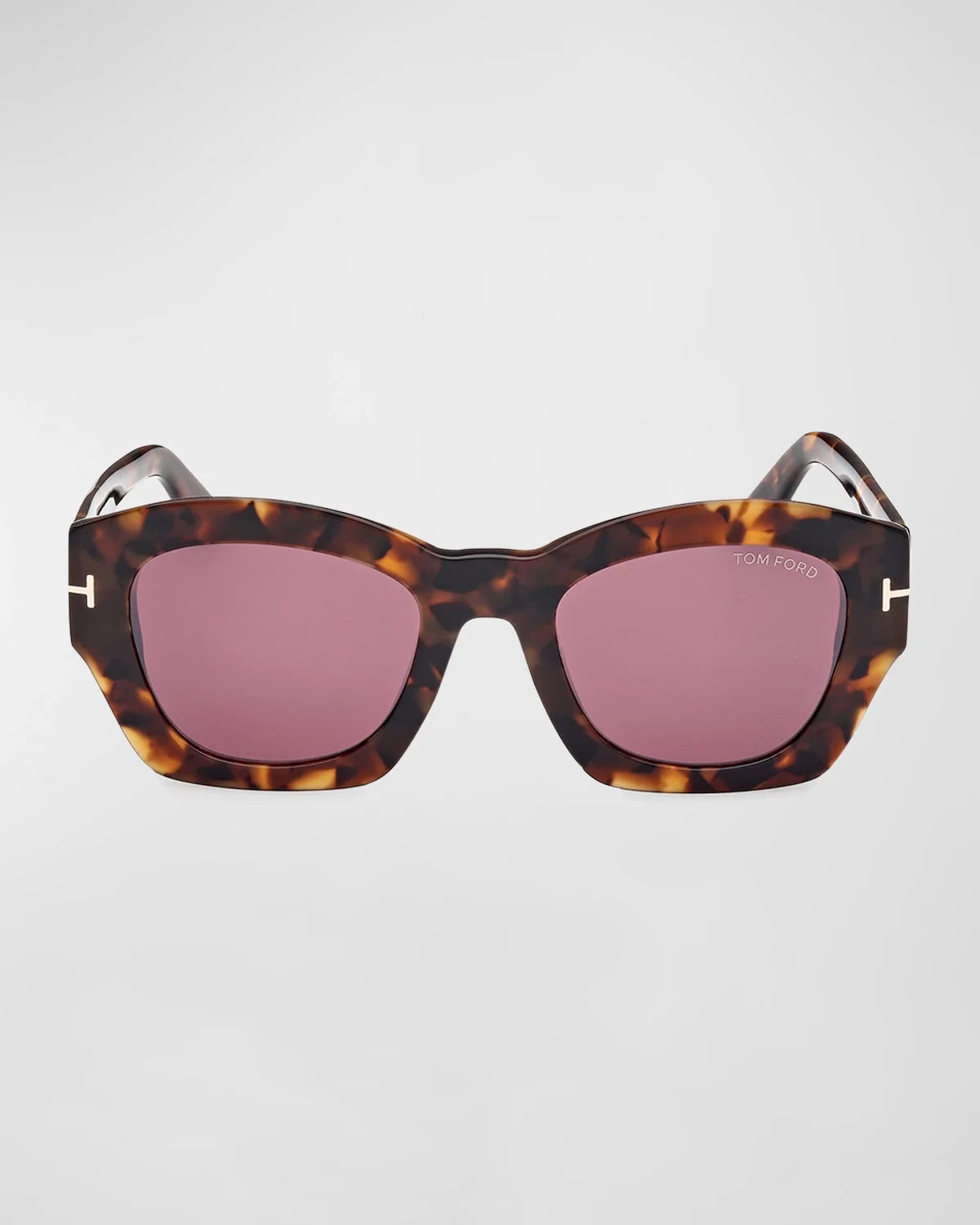 Guilliana Acetate Geometric Sunglasses - 1