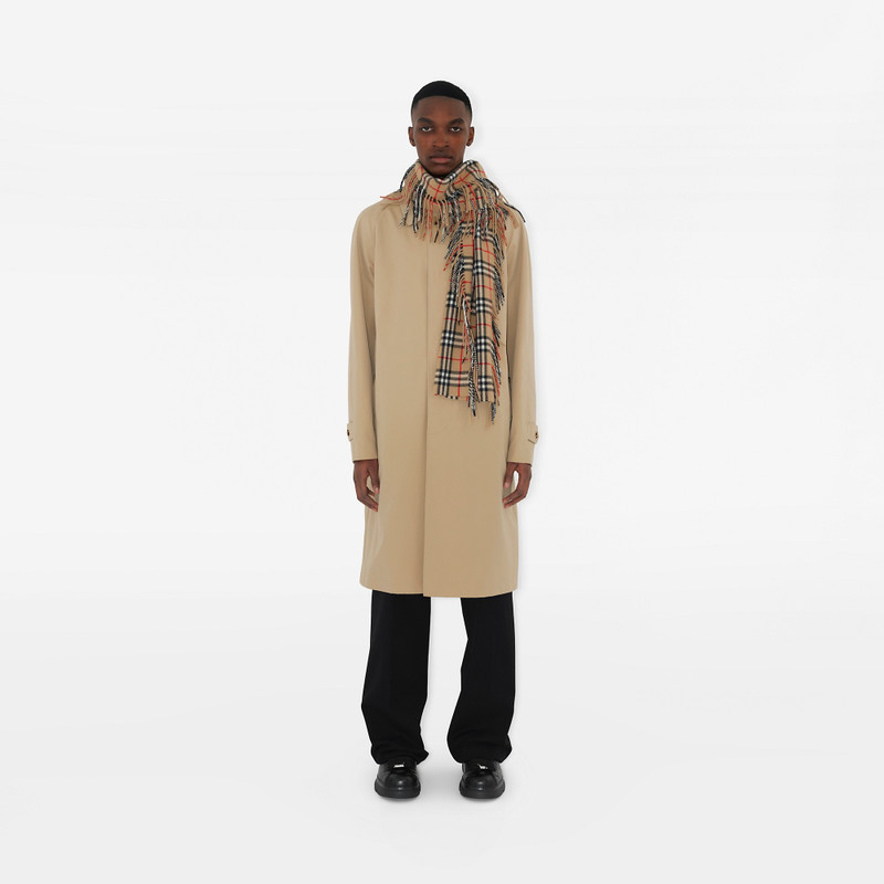Check Cashmere Happy Scarf 5