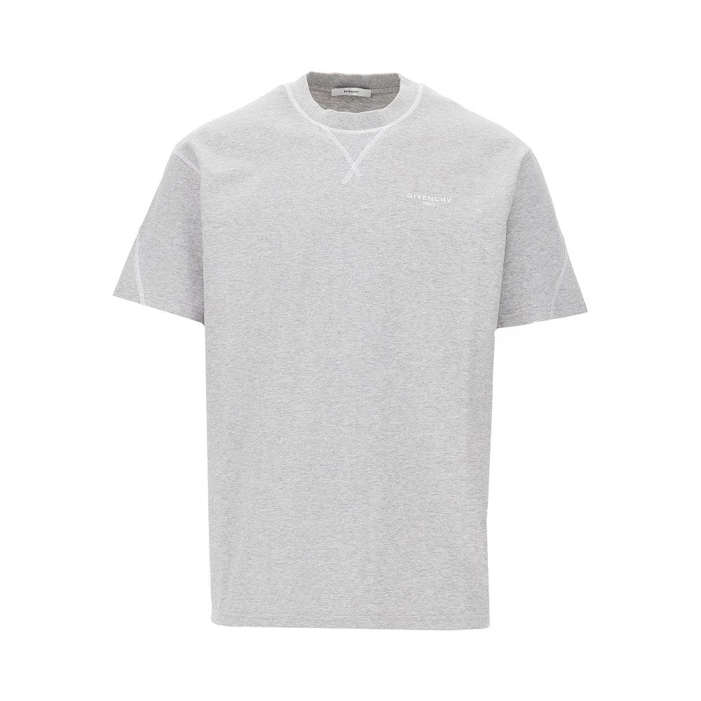 Givenchy Men 'Couture Seam' Cotton T-Shirt - 1