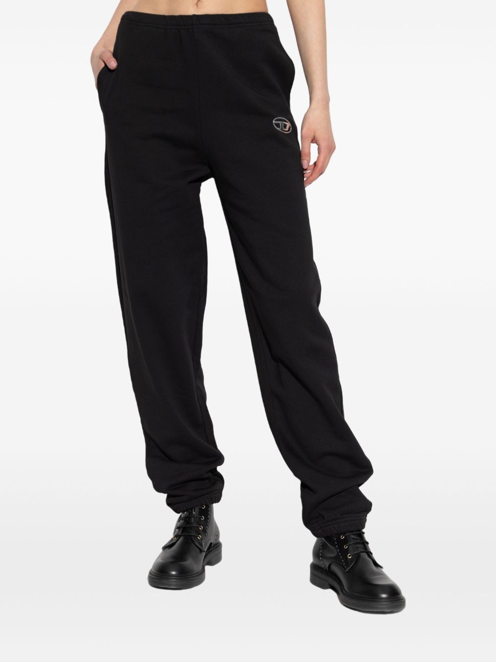 elasticated waistband track pants - 3