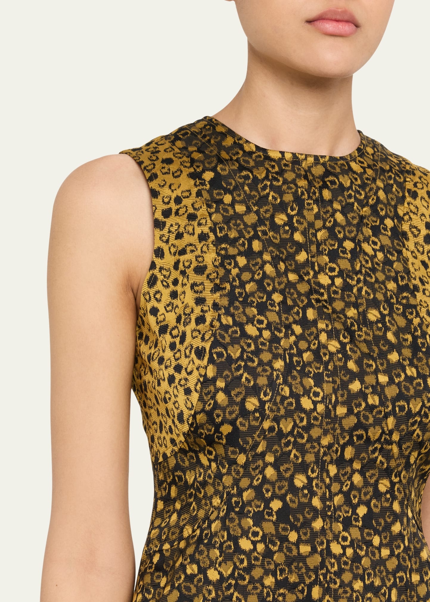 Isadora Printed Drop-Waist Dress - 5