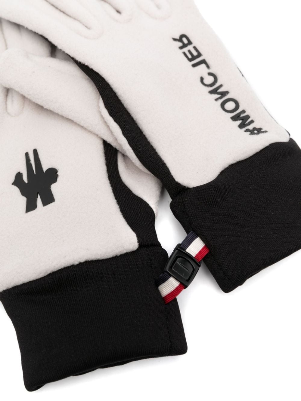 logo-print gloves - 2