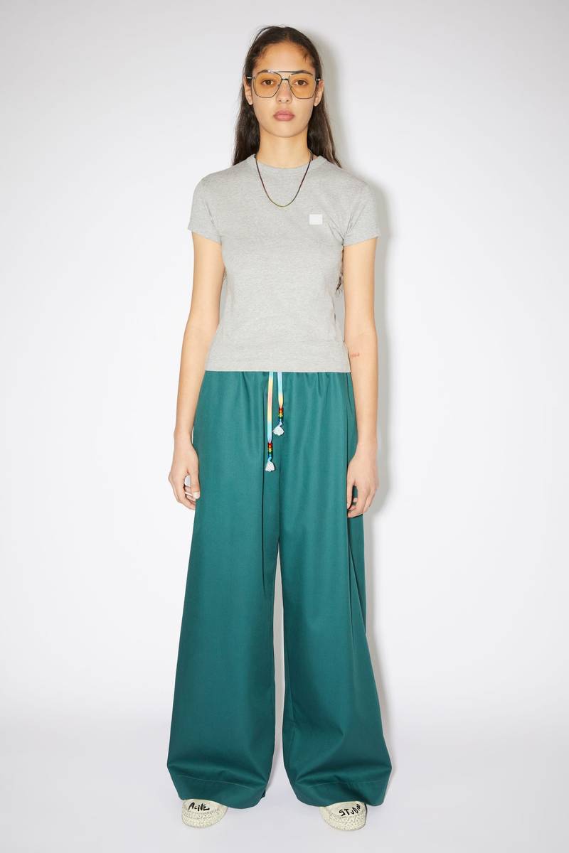 Acne Studios Crew neck t-shirt - Light Grey Melange outlook