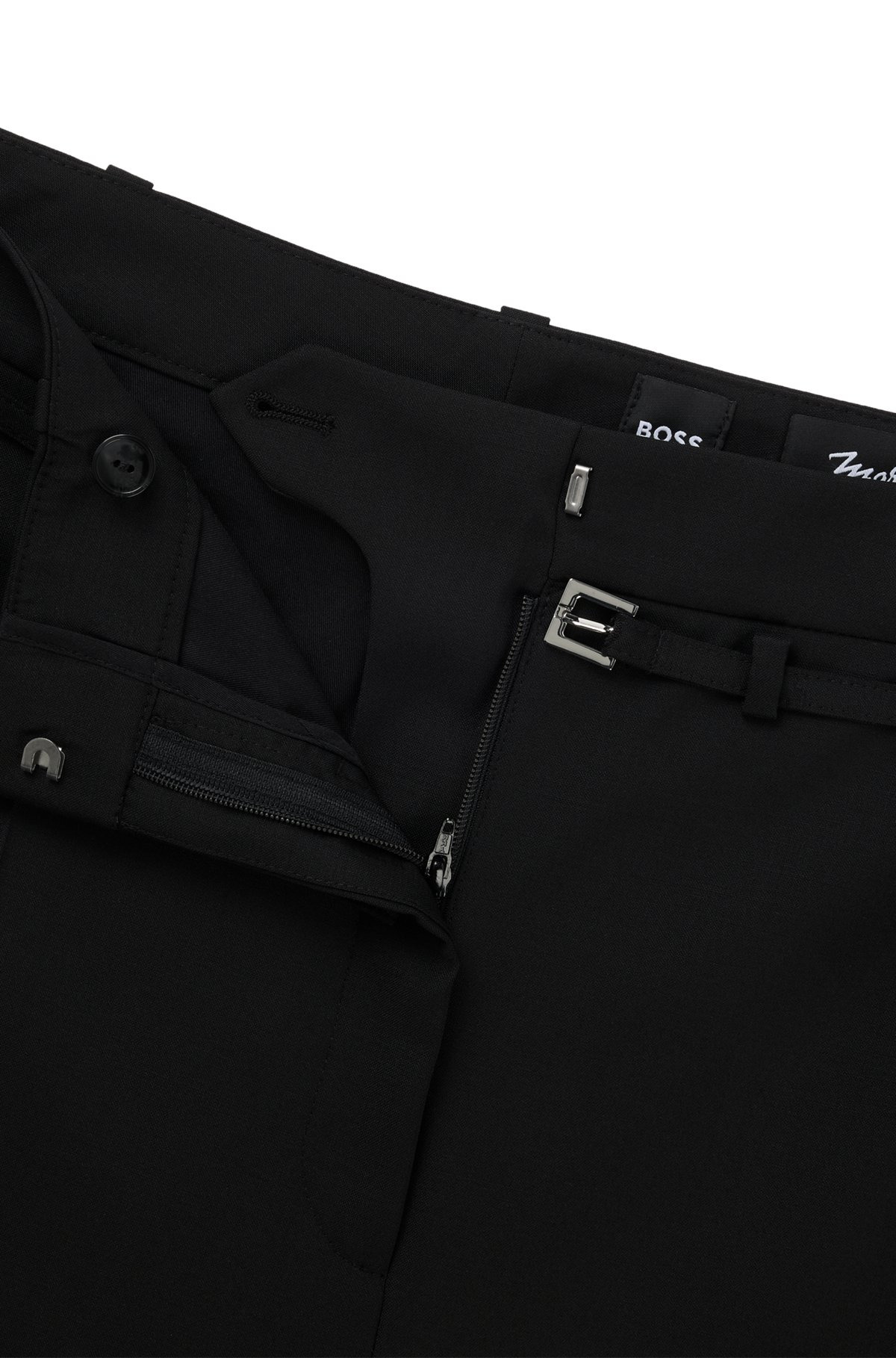 RELAXED-FIT TROUSERS IN VIRGIN WOOL - 6