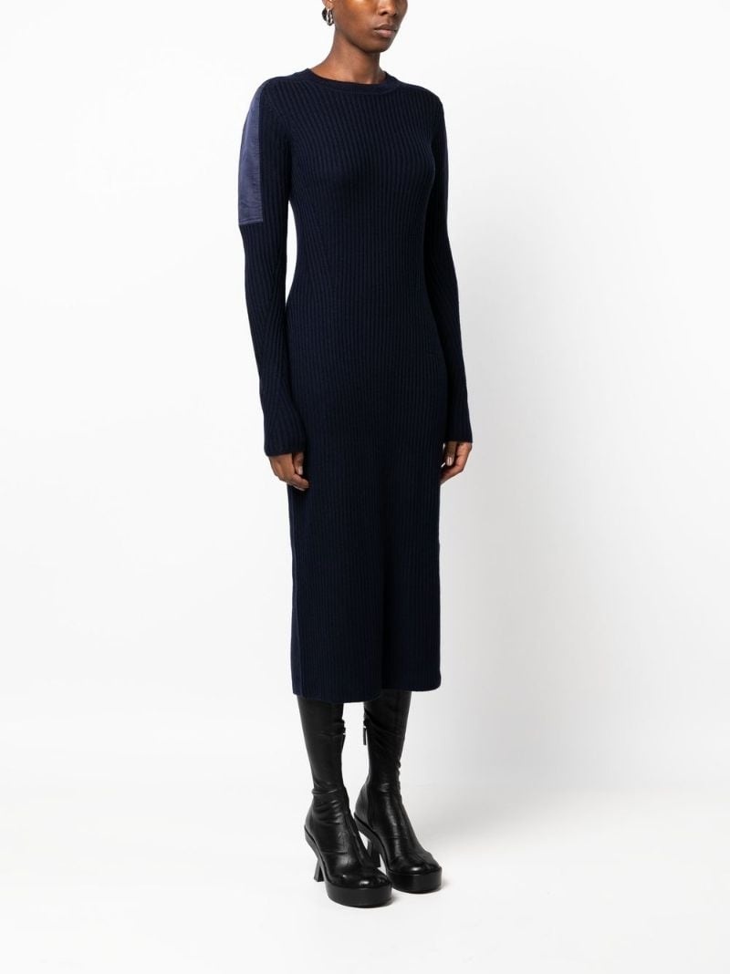 Nikole ribbed-knit midi dress - 2