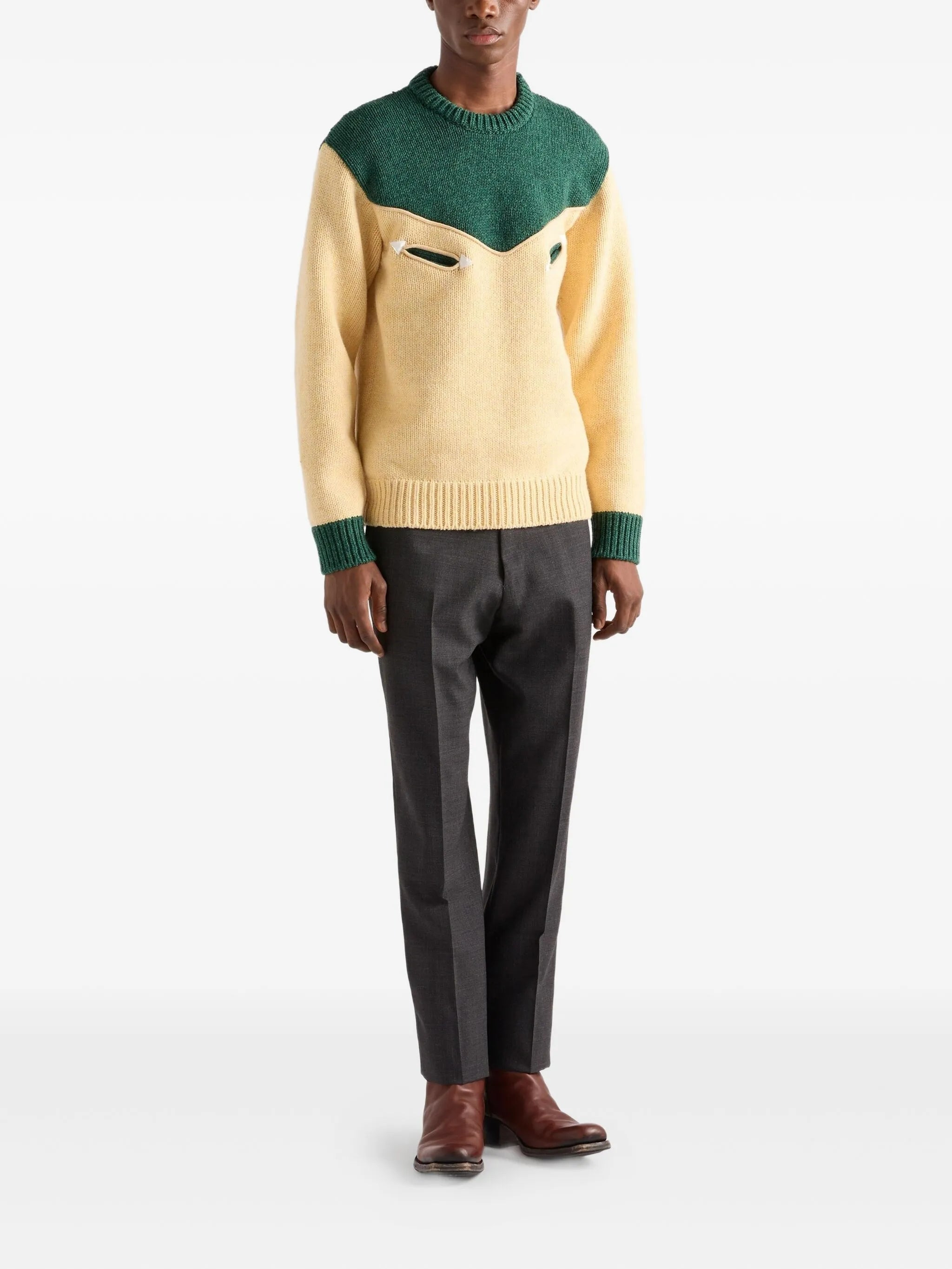 wool tailored trousers - 2