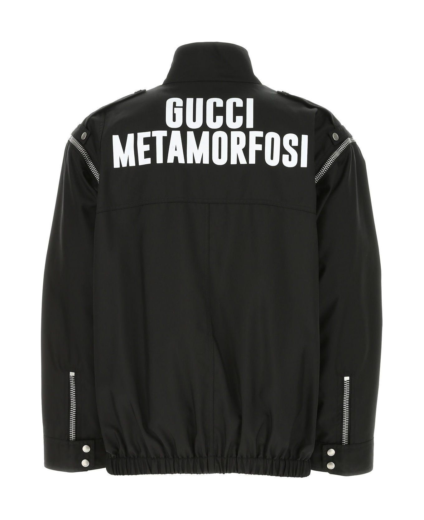 Black Nylon Jacket - 2