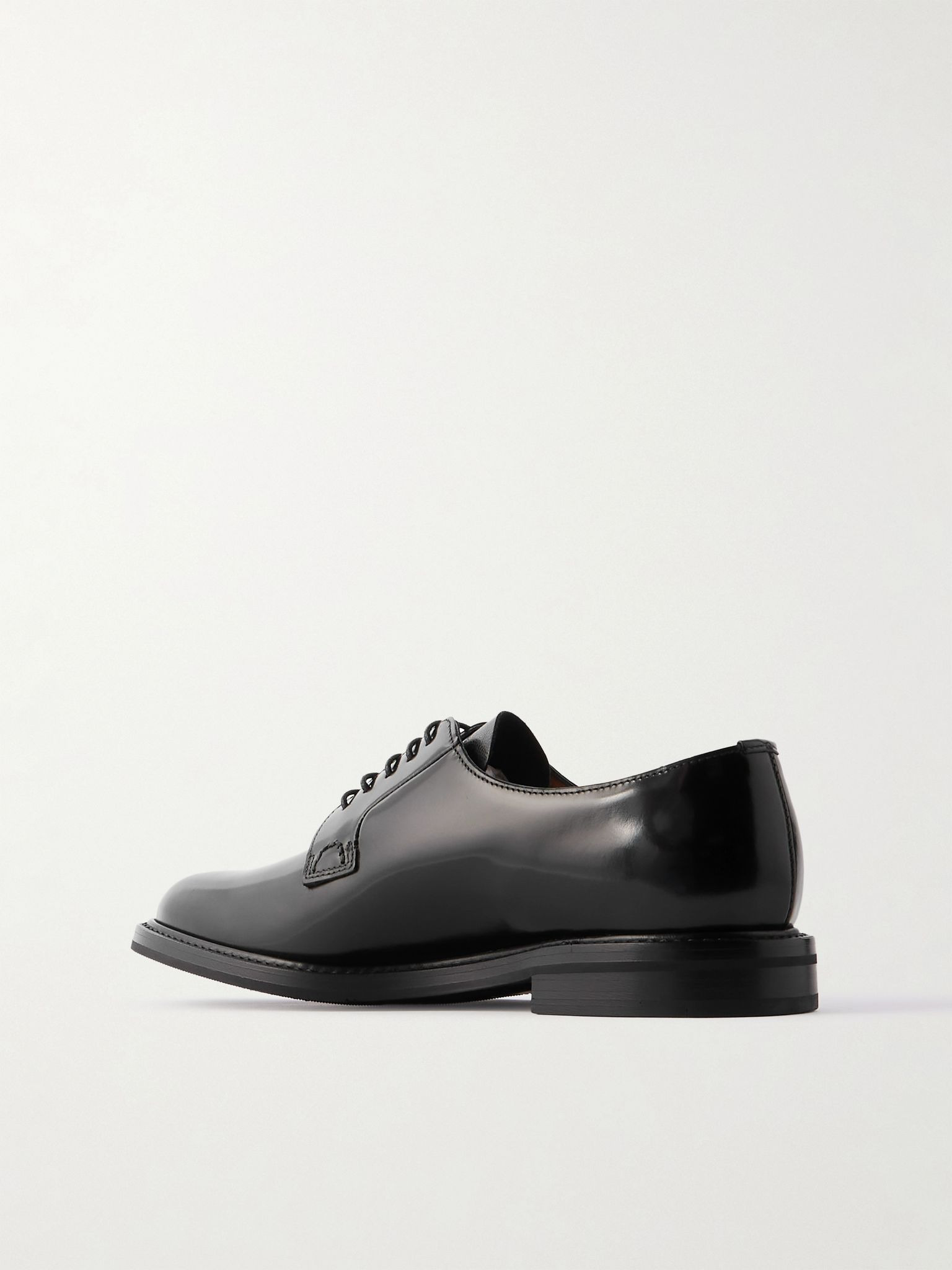 Shannon WR leather Derby shoes Black - 3