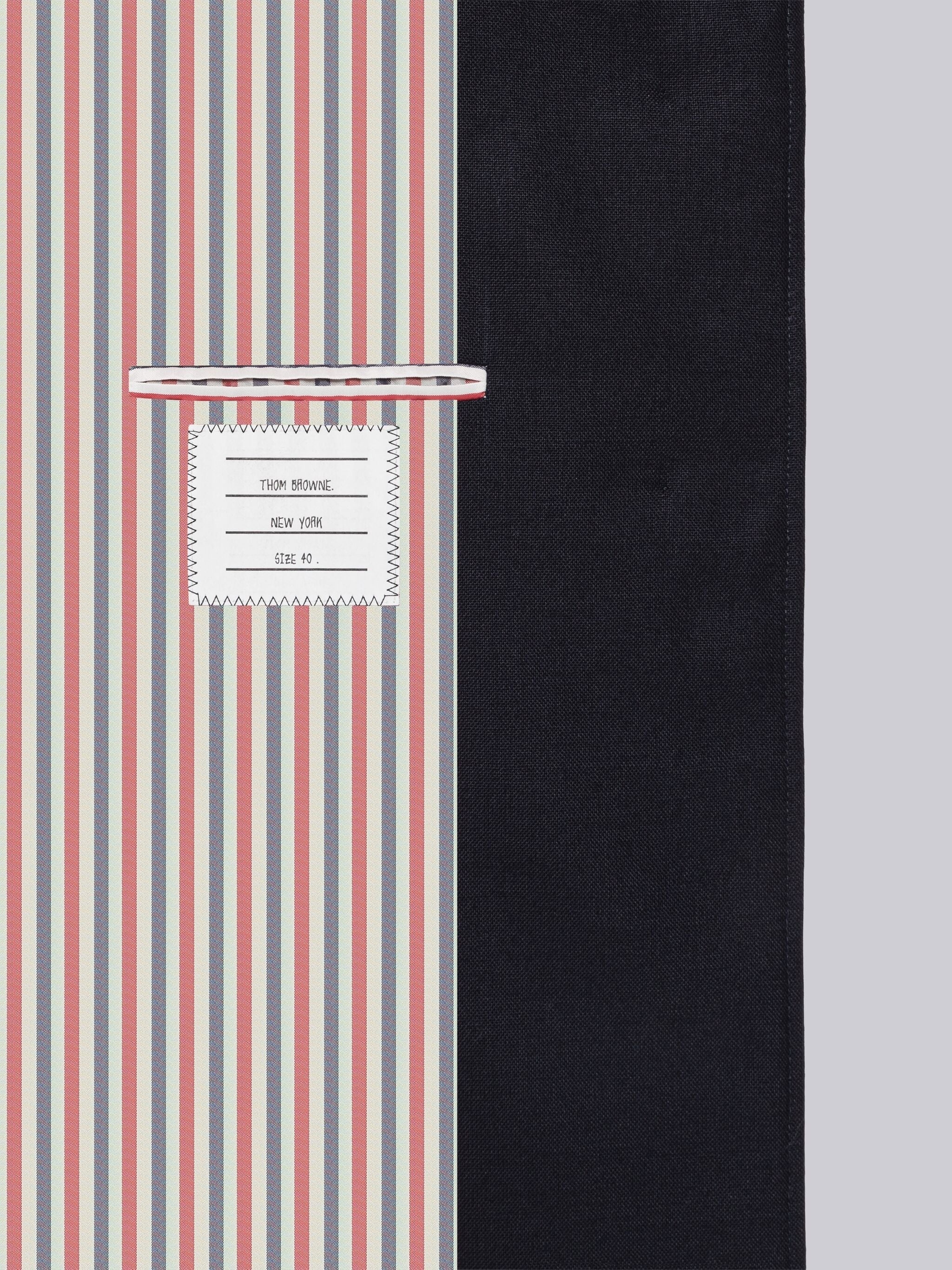 2-Ply Fresco Raw Edge Wide Lapel Overcoat - 6