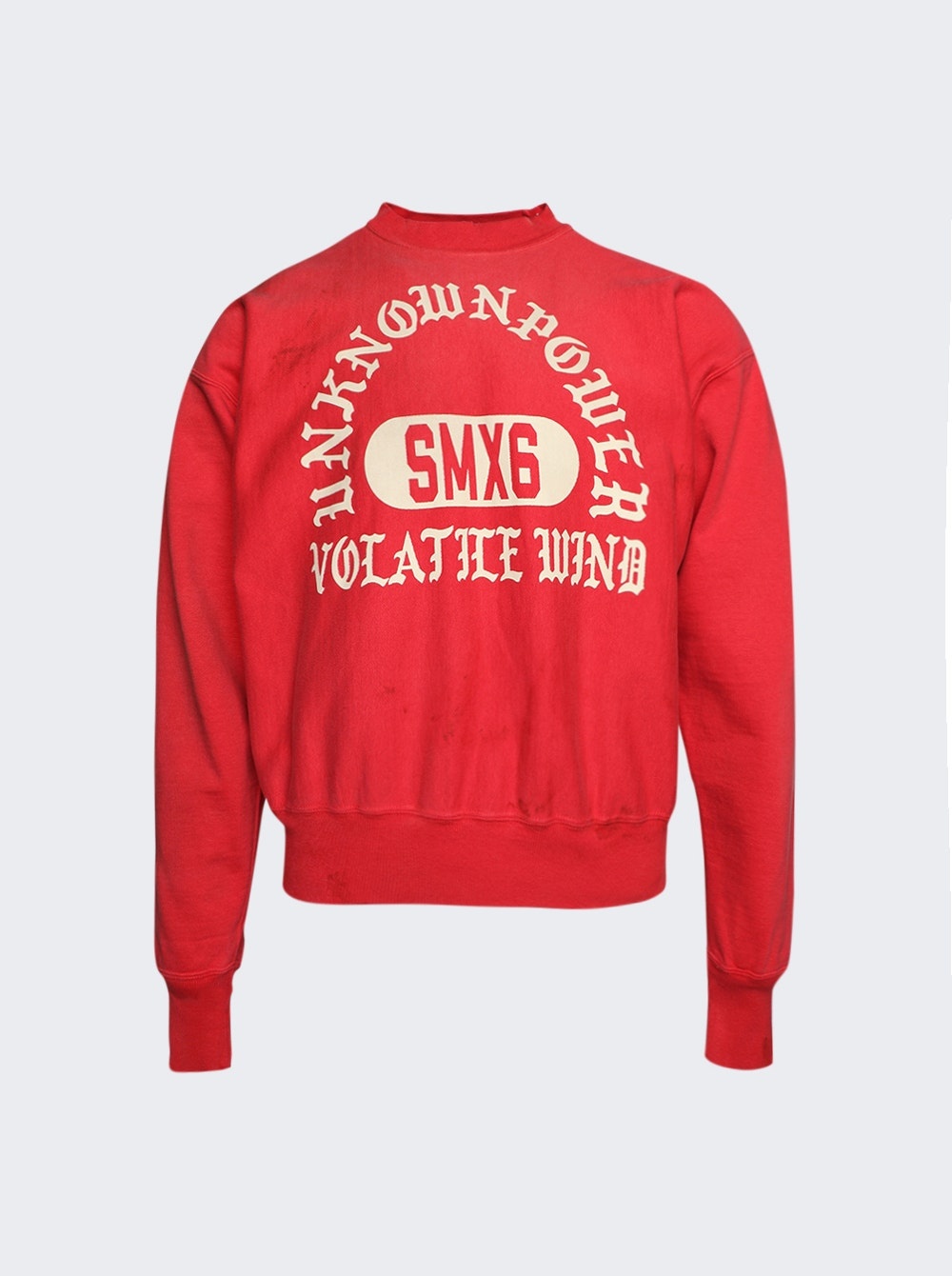 23aw SAINT M×××××× CREW NECK SWEAT SAINT MICHAEL CREWNECK SWEATSHIRT