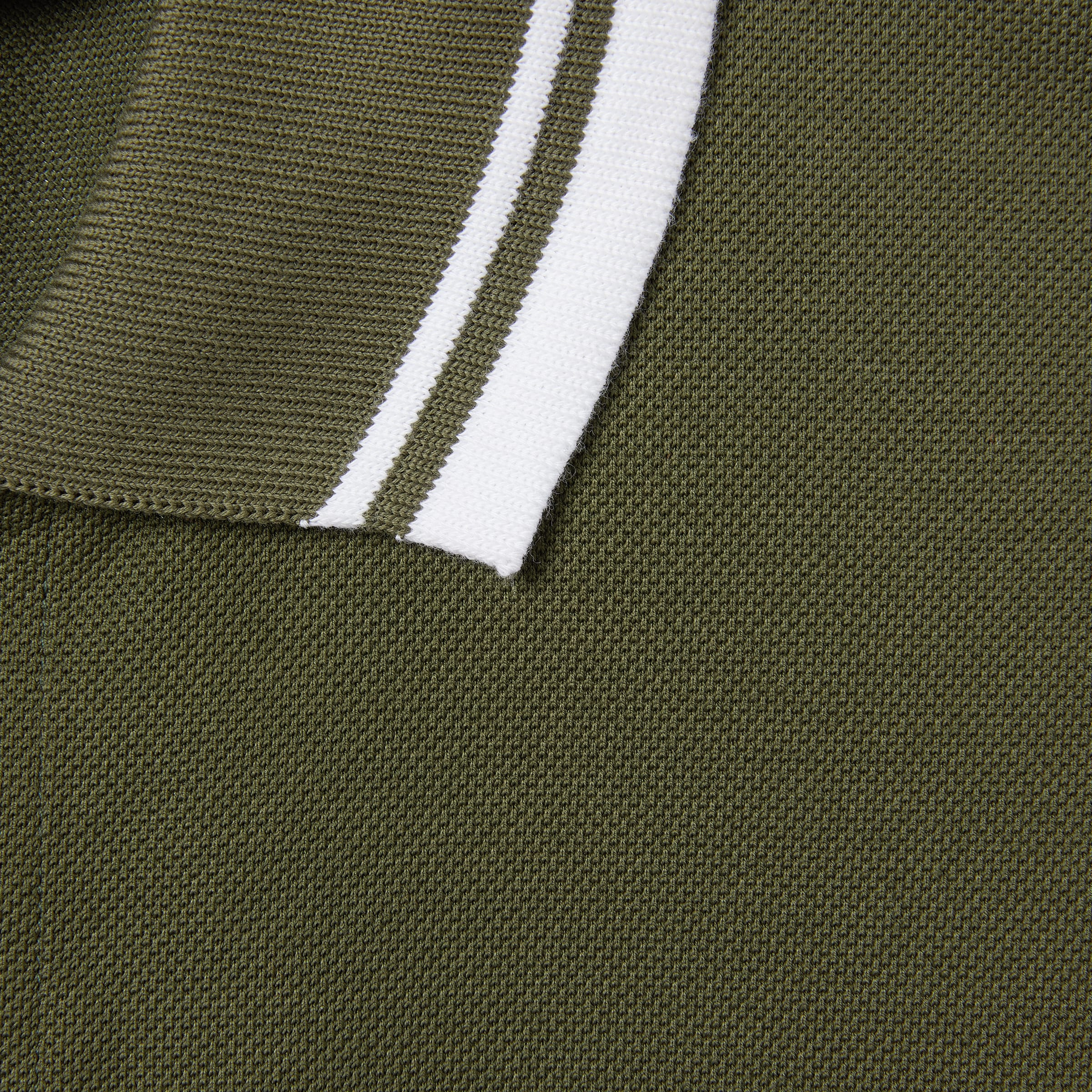 Cotton piquet polo shirt with embroidery - 6