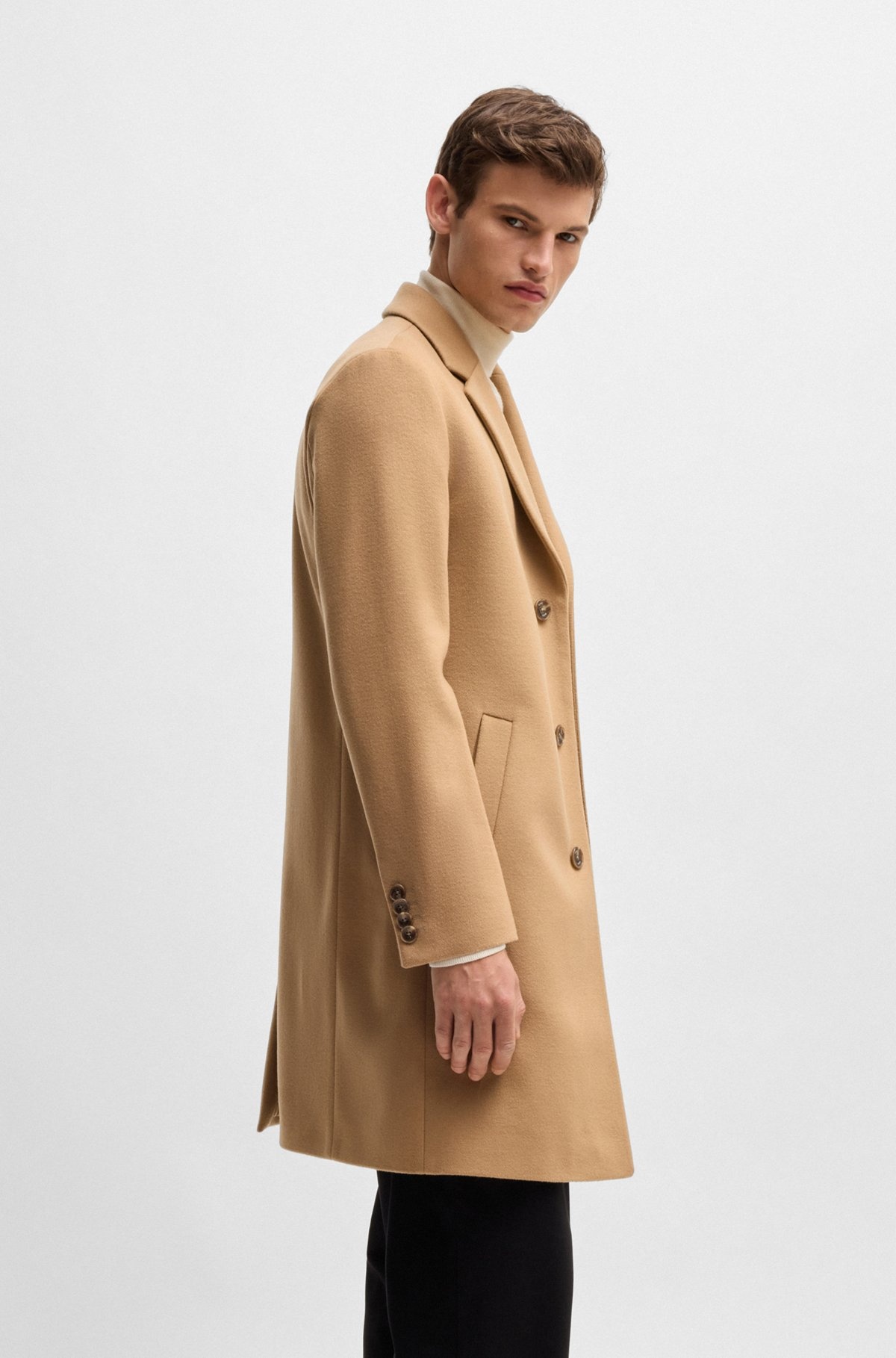 FORMAL COAT IN WOOL - 6