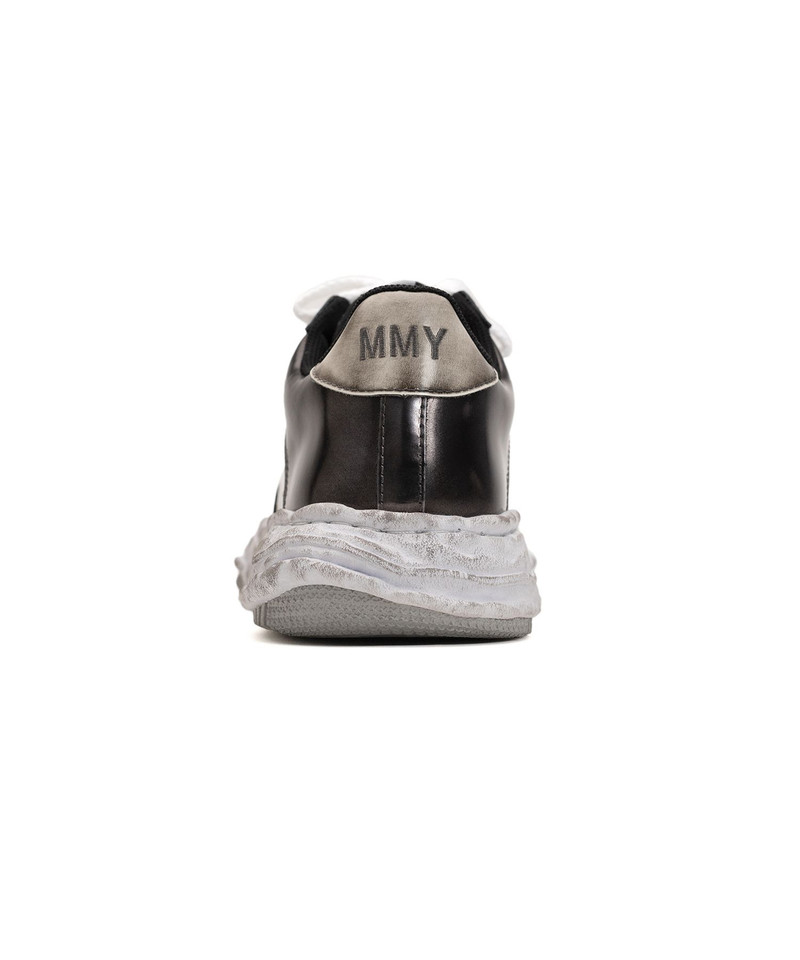 Mannahatta NYC x MMY "WAYNE" OG Sole Brush Off Leather Low-top Sneaker 3
