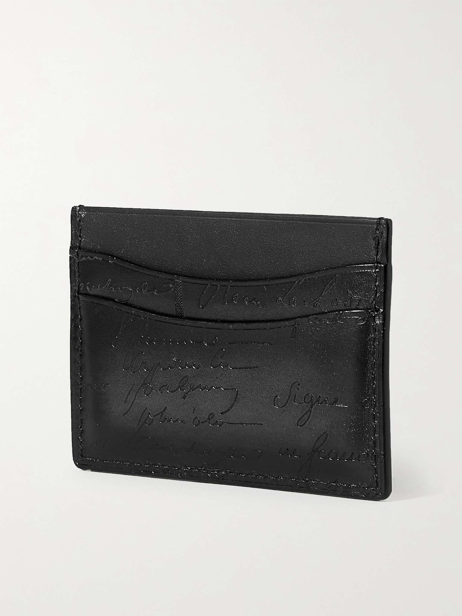 Scritto Leather Cardholder - 3