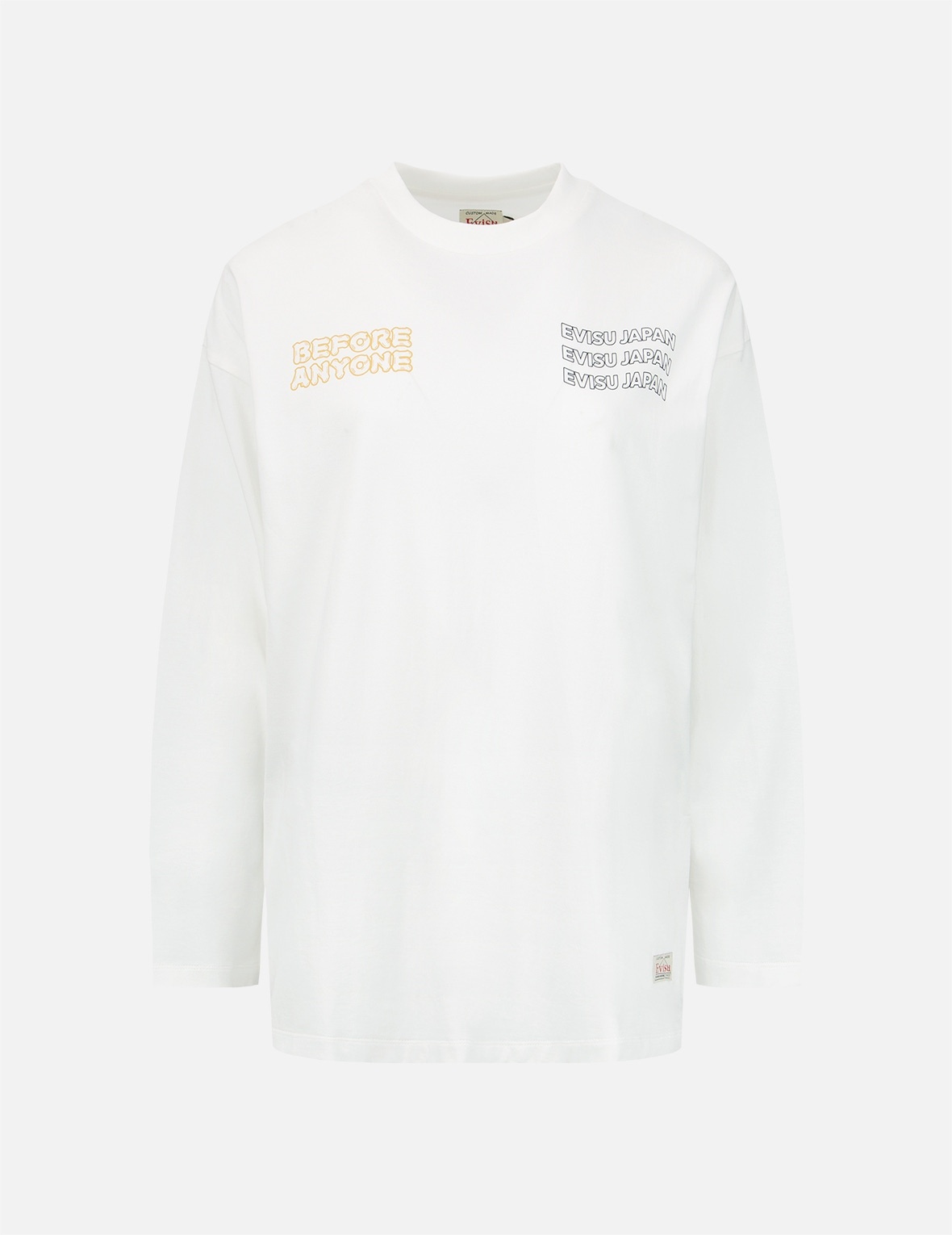 FORTUNE CAT BACK VIEW PRINT T-SHIRT - 2