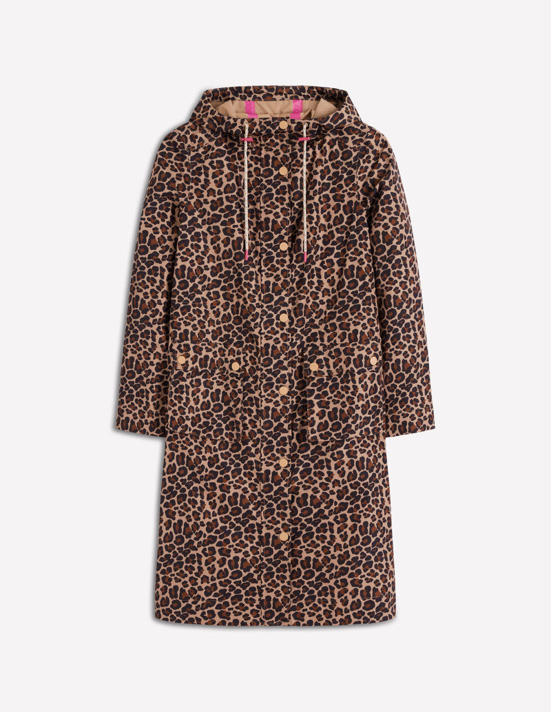 Longline Rain Mac-Multi, Cheetah Spot 1