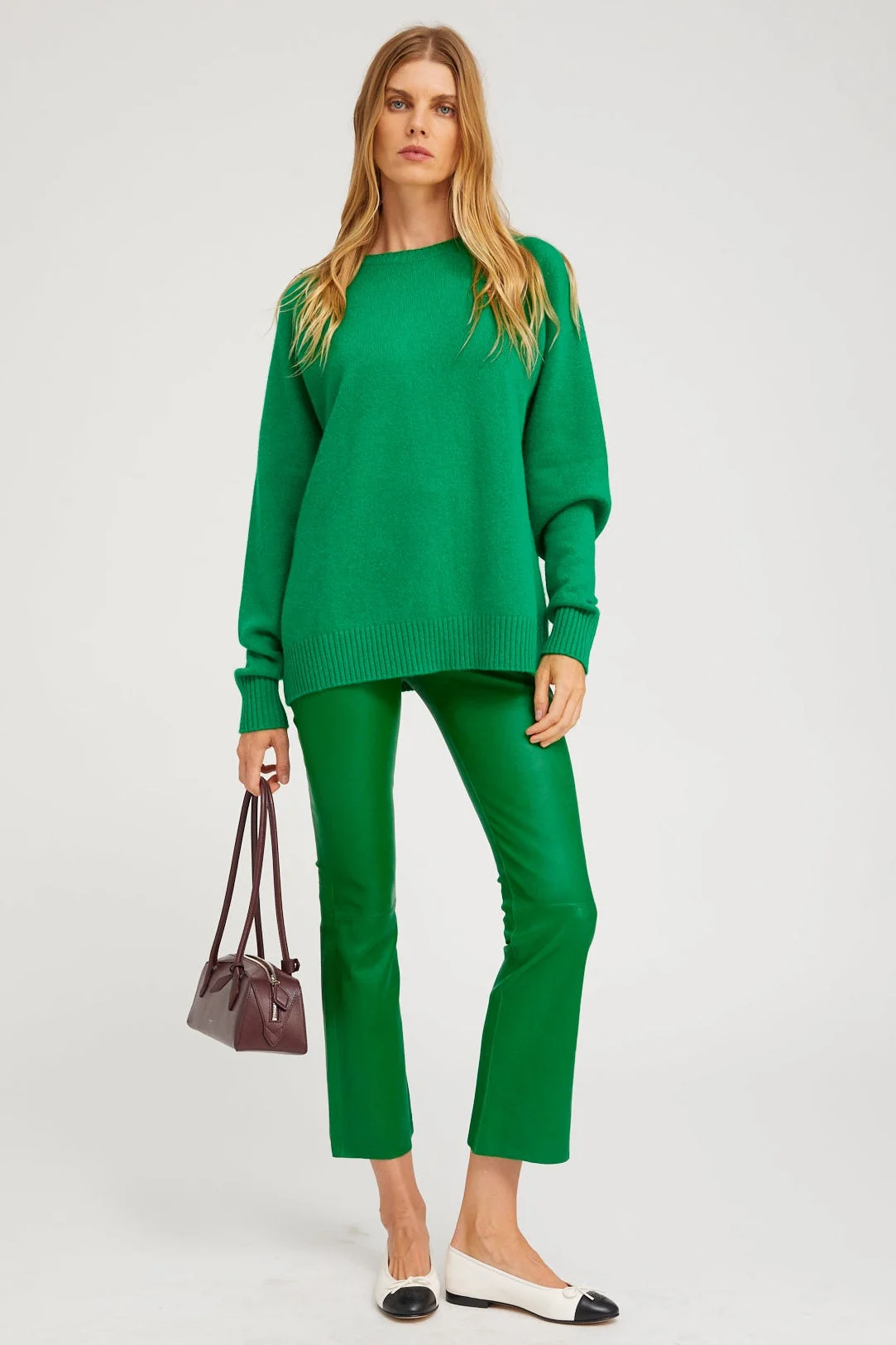 LEATHER ANKLE FLARE - 1