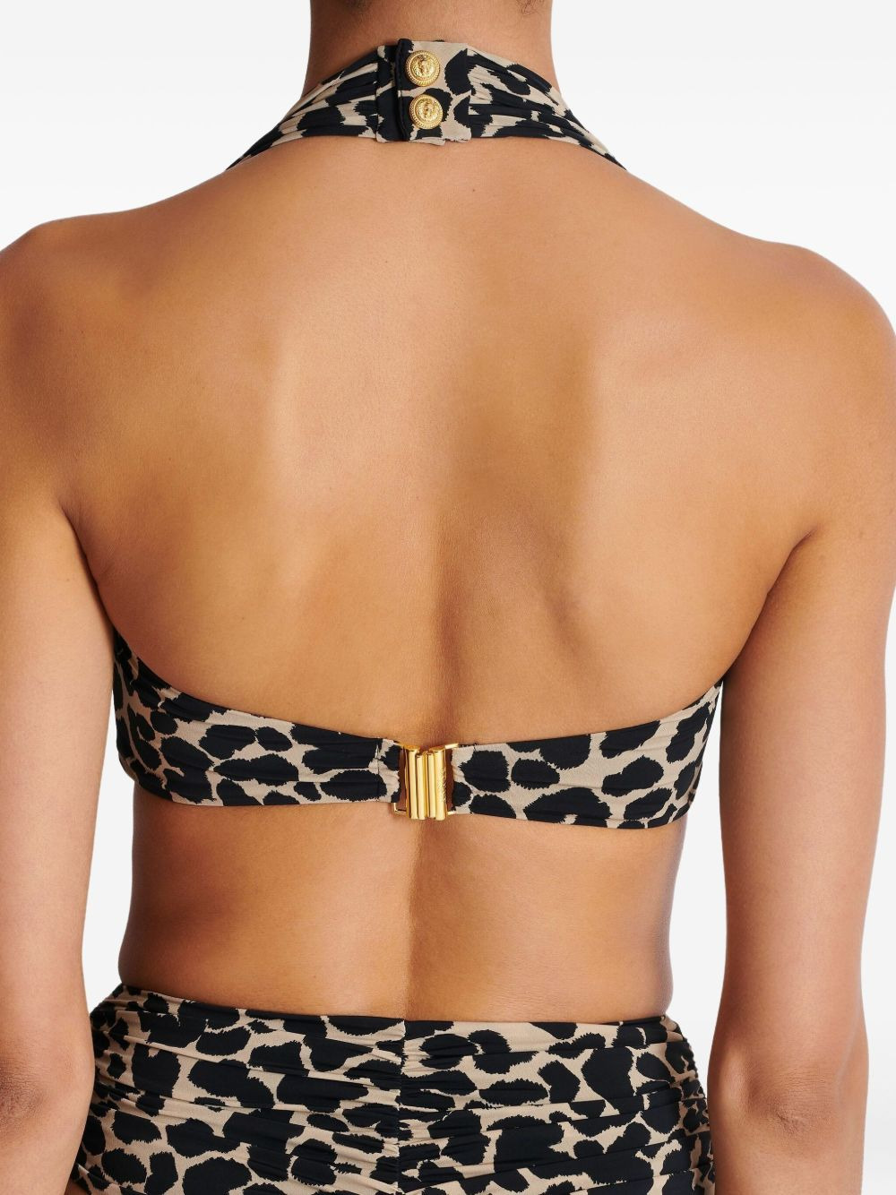 leopard-print bikini - 6