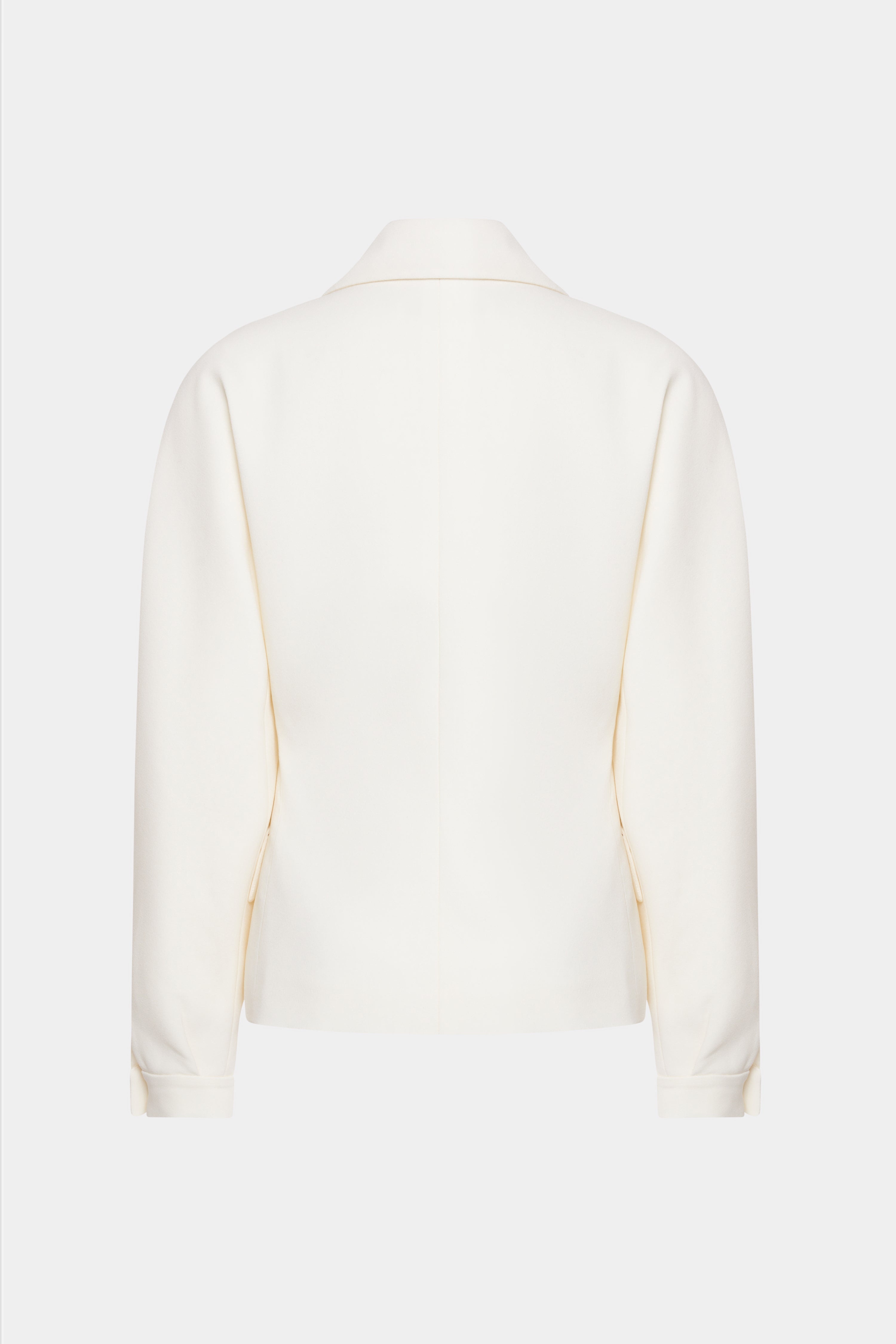 WOOL CREPE JACKET - 2