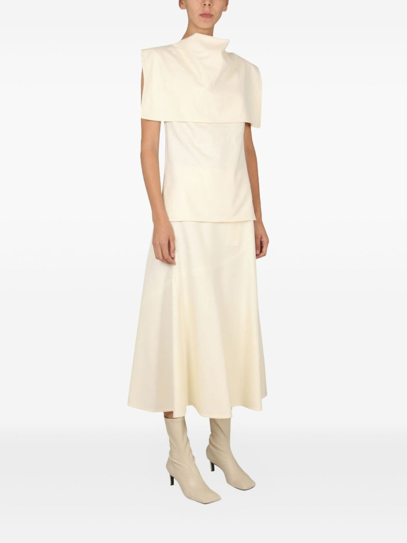 Jil Sander funnel-neck top outlook