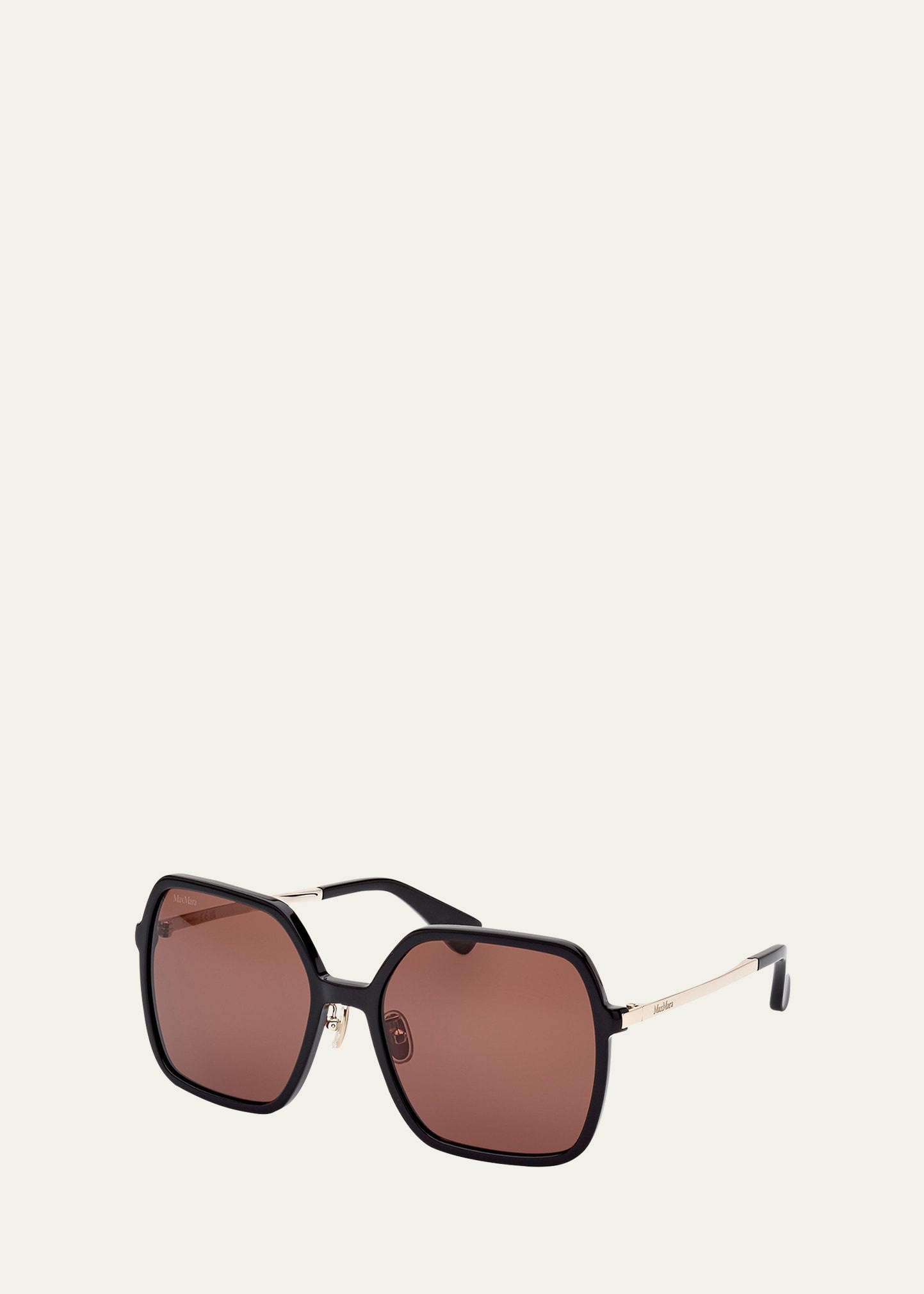 Mixed-Media Square Sunglasses - 2