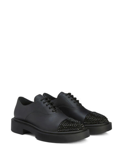 Giuseppe Zanotti Arnhau studded leather loafers outlook