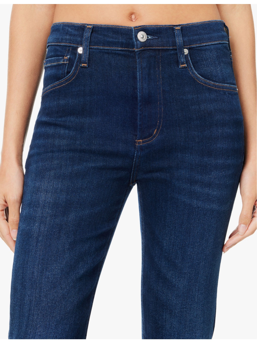 Isola mid-rise slim-fit stretch-denim jeans - 4