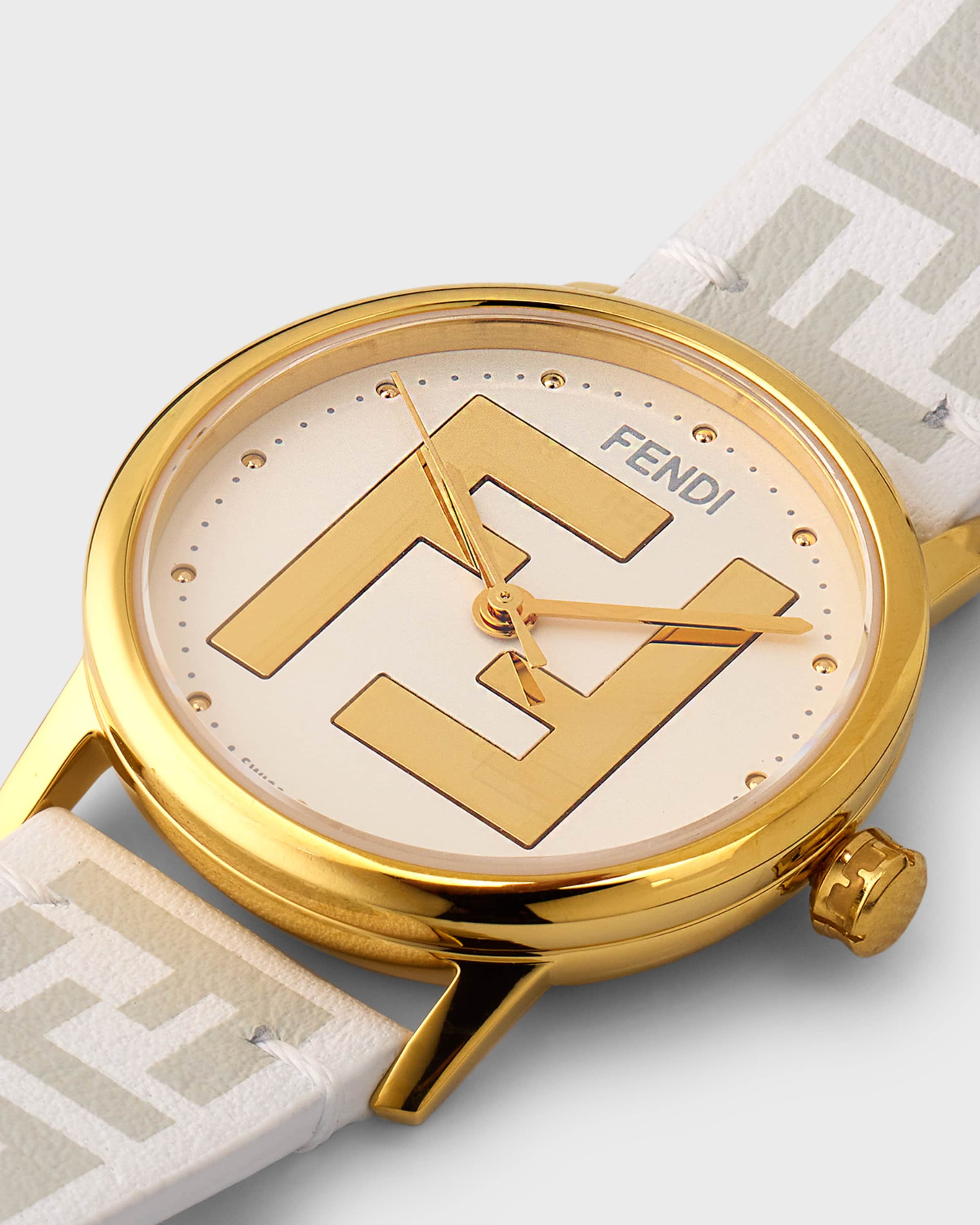 Forever Fendi 29mm Watch with Leather Strap - 3