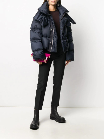 Rick Owens short padded jacket outlook