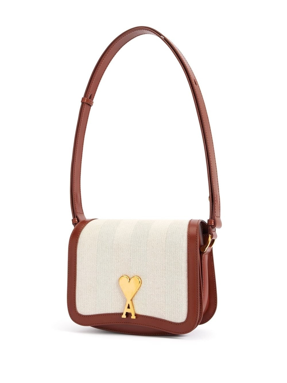 logo-plaque shoulder bag - 4