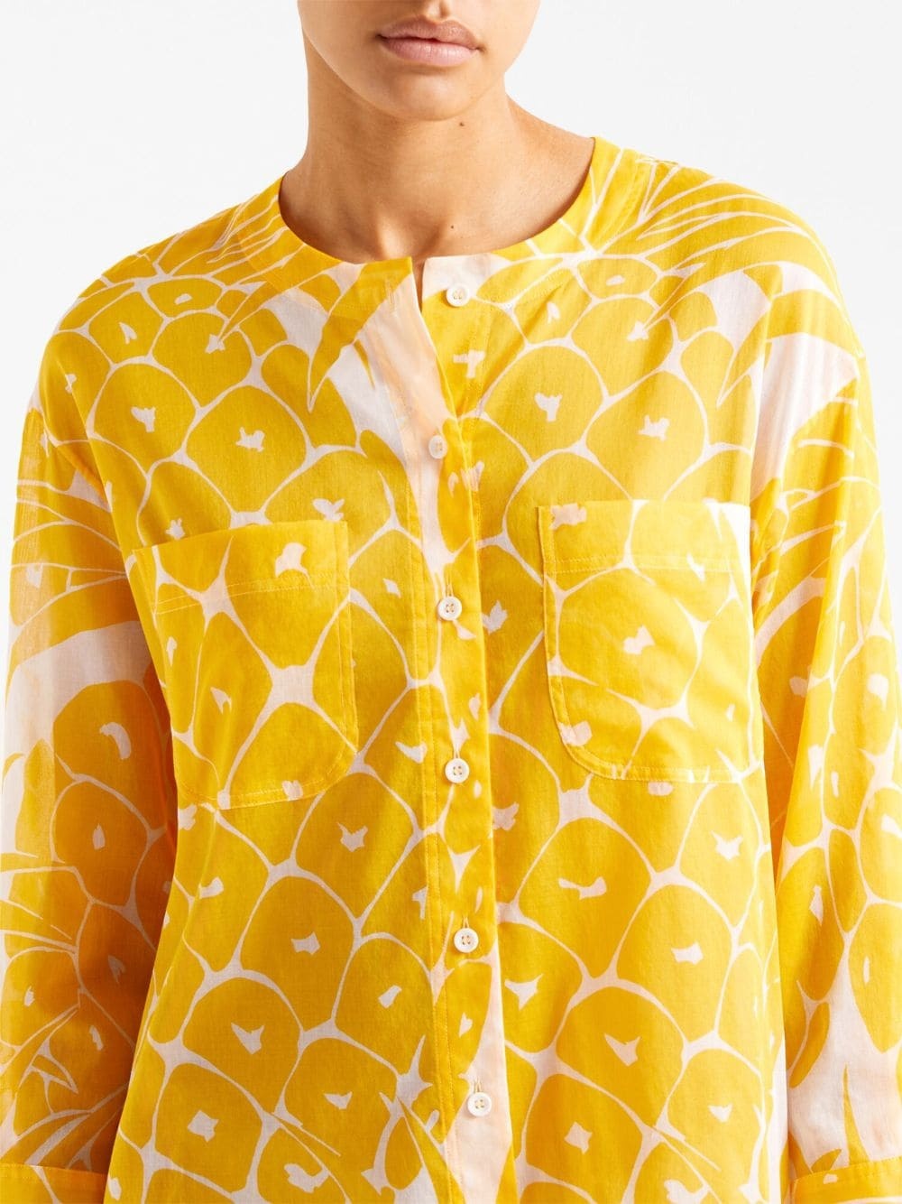 Ricardo pineapple-print minidress - 5
