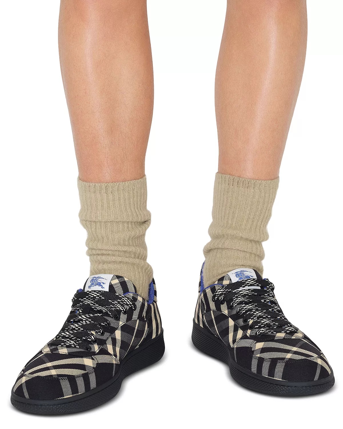 Men's Terrace Check Sneakers - 3