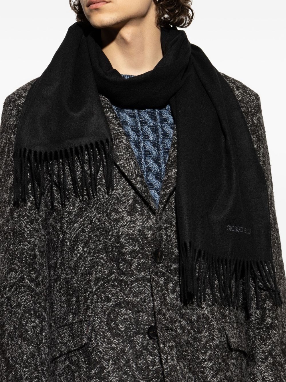 fringed scarf - 4