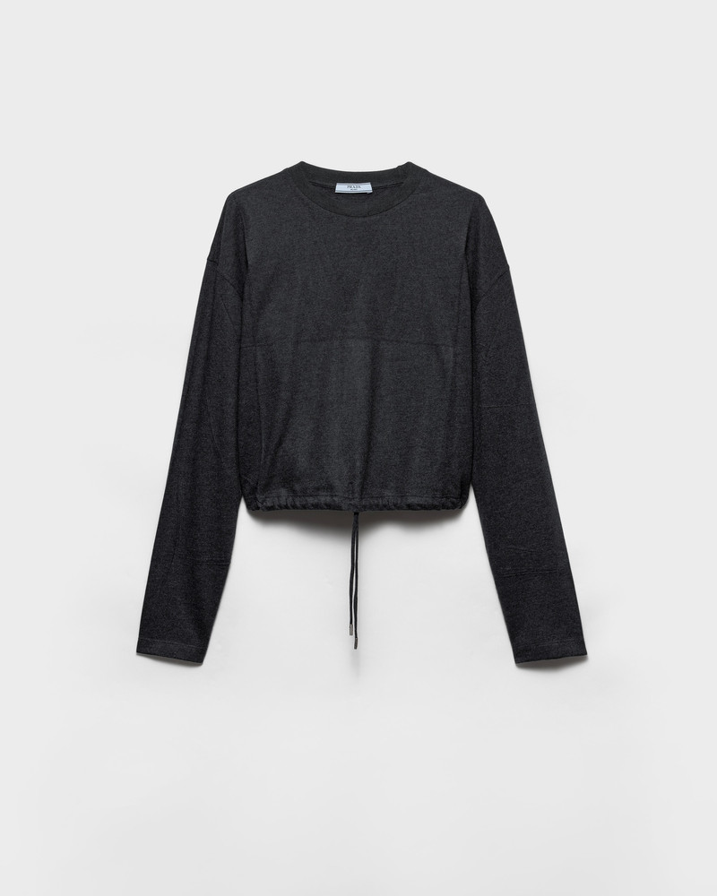 Long-sleeved jersey T-shirt 1