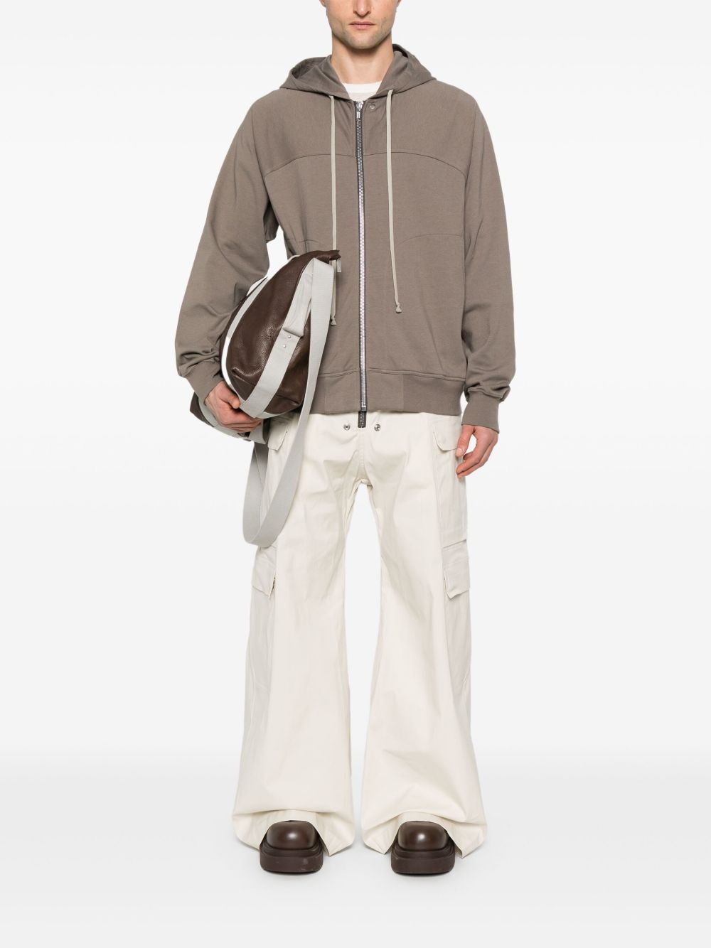 zip-up hoodie - 2