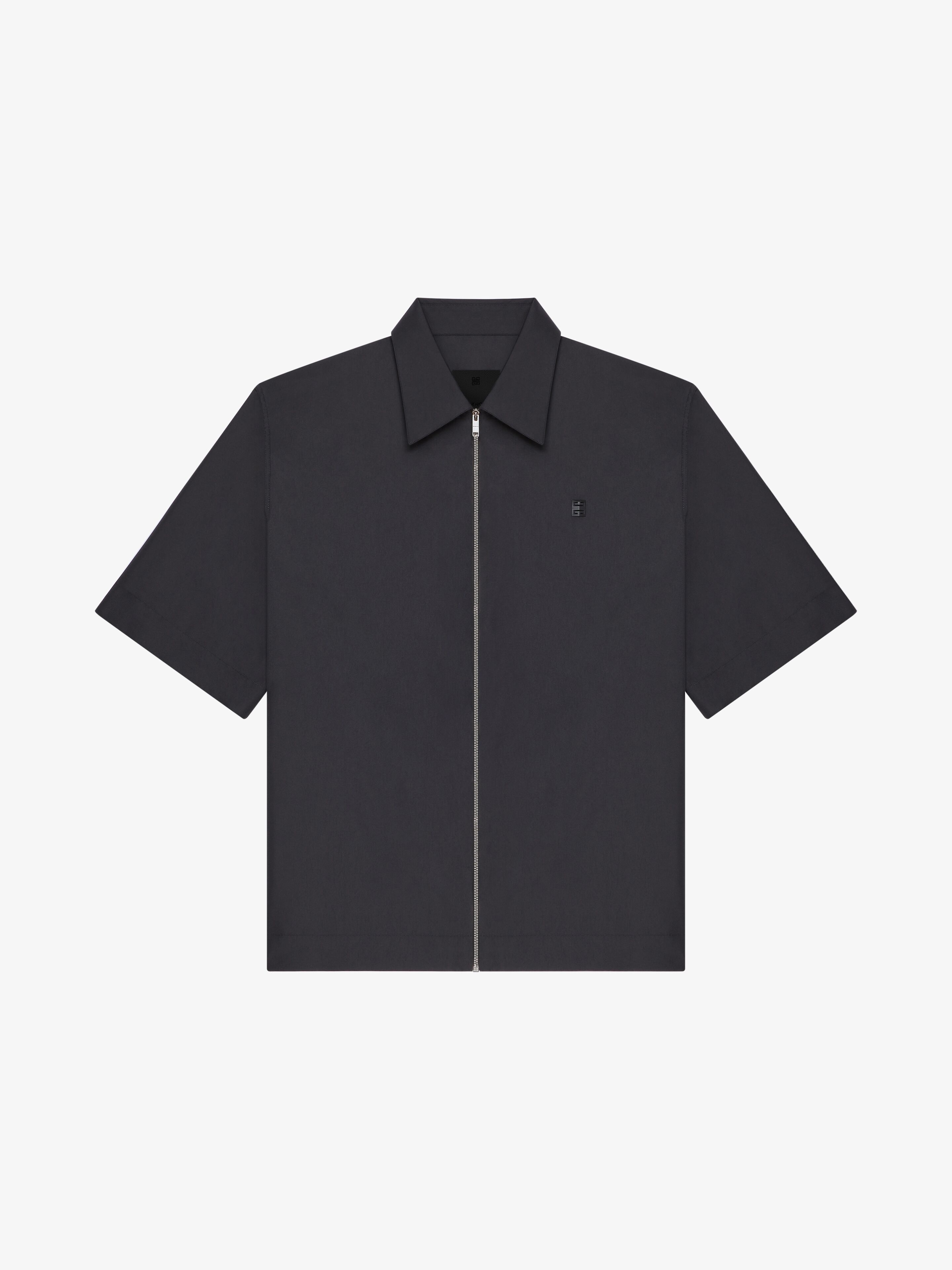 Givenchy ZIPPED SHIRT WITH 4G DETAIL | REVERSIBLE