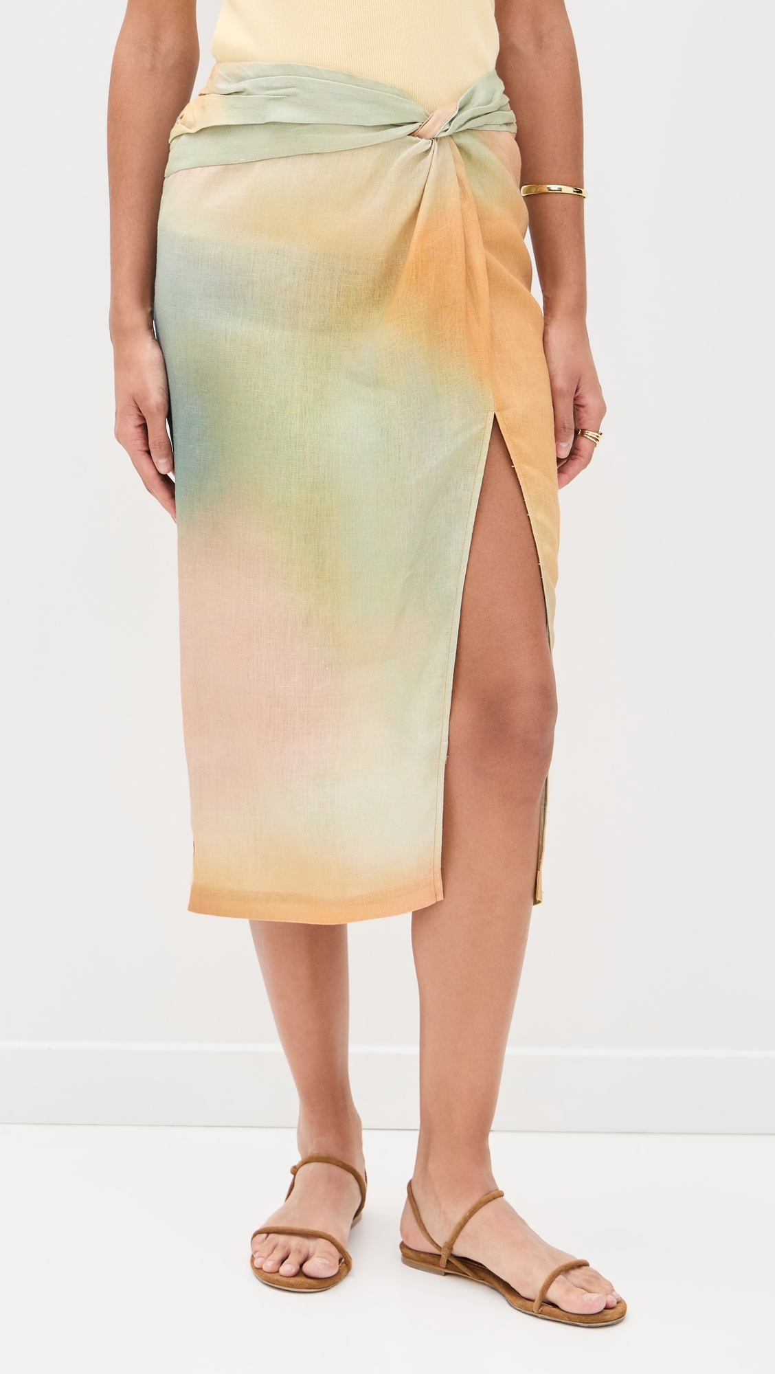 Porto Linen Skirt - 1