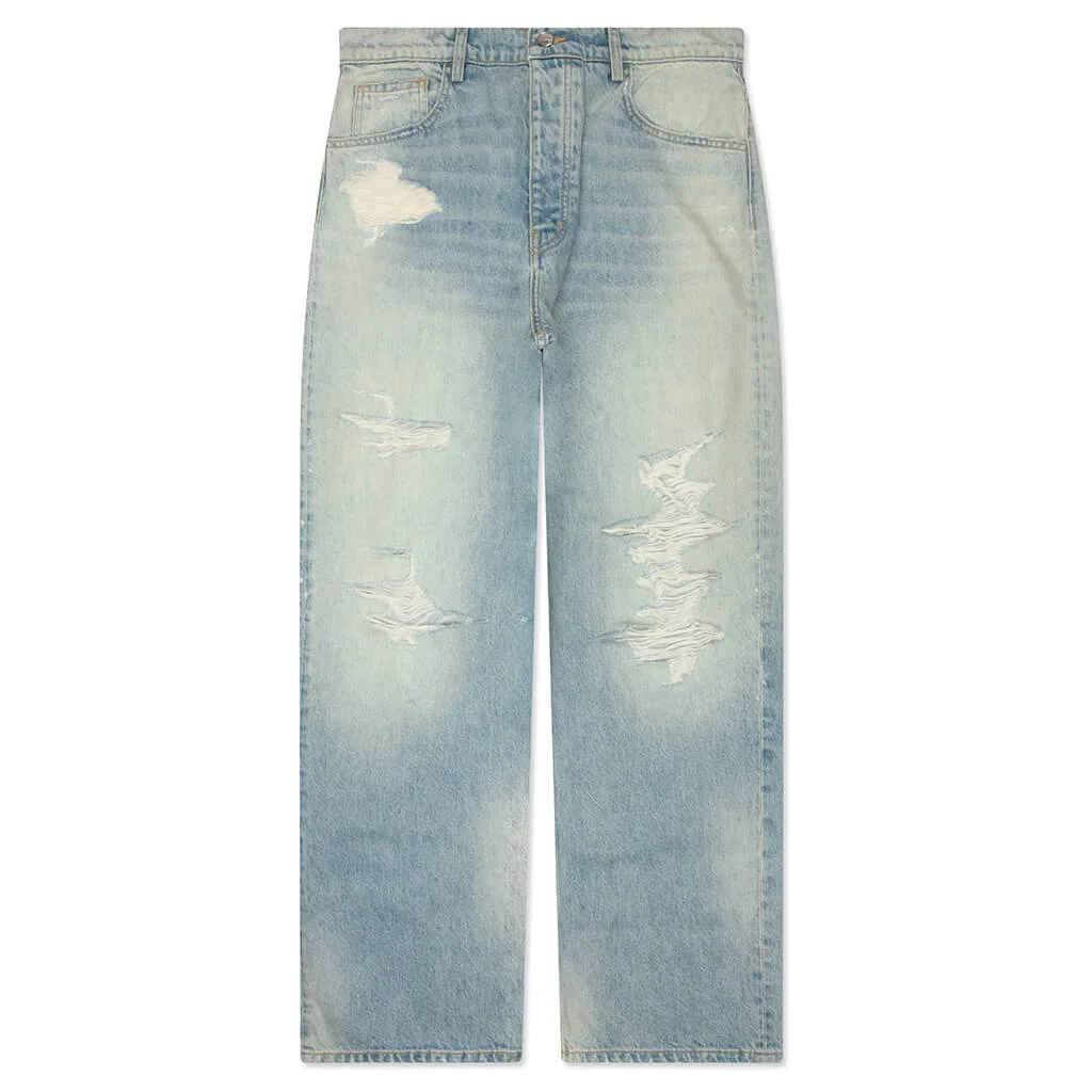 RIP TIDE BAGGY JEAN - MEDIUM INDIGO WASH - 1