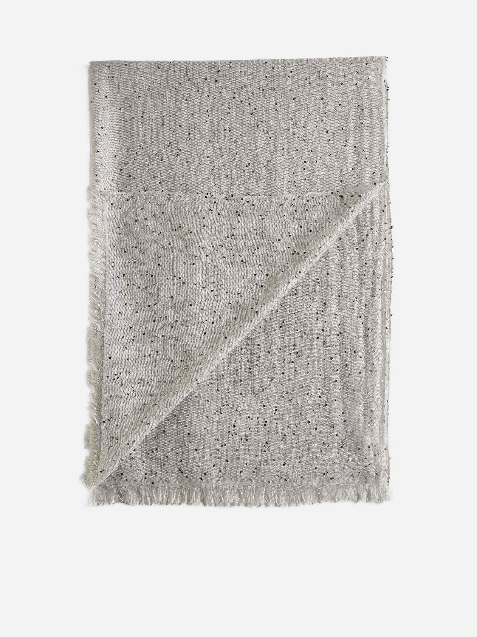 BRUNELLO CUCINELLI★Cashmere and silk stole Cashmere and silk scarf in brown - Brunello Cucinelli