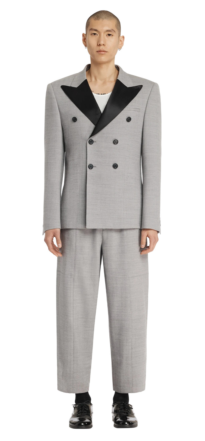entire studios MASON TAILORED JACKET WARM GREY outlook