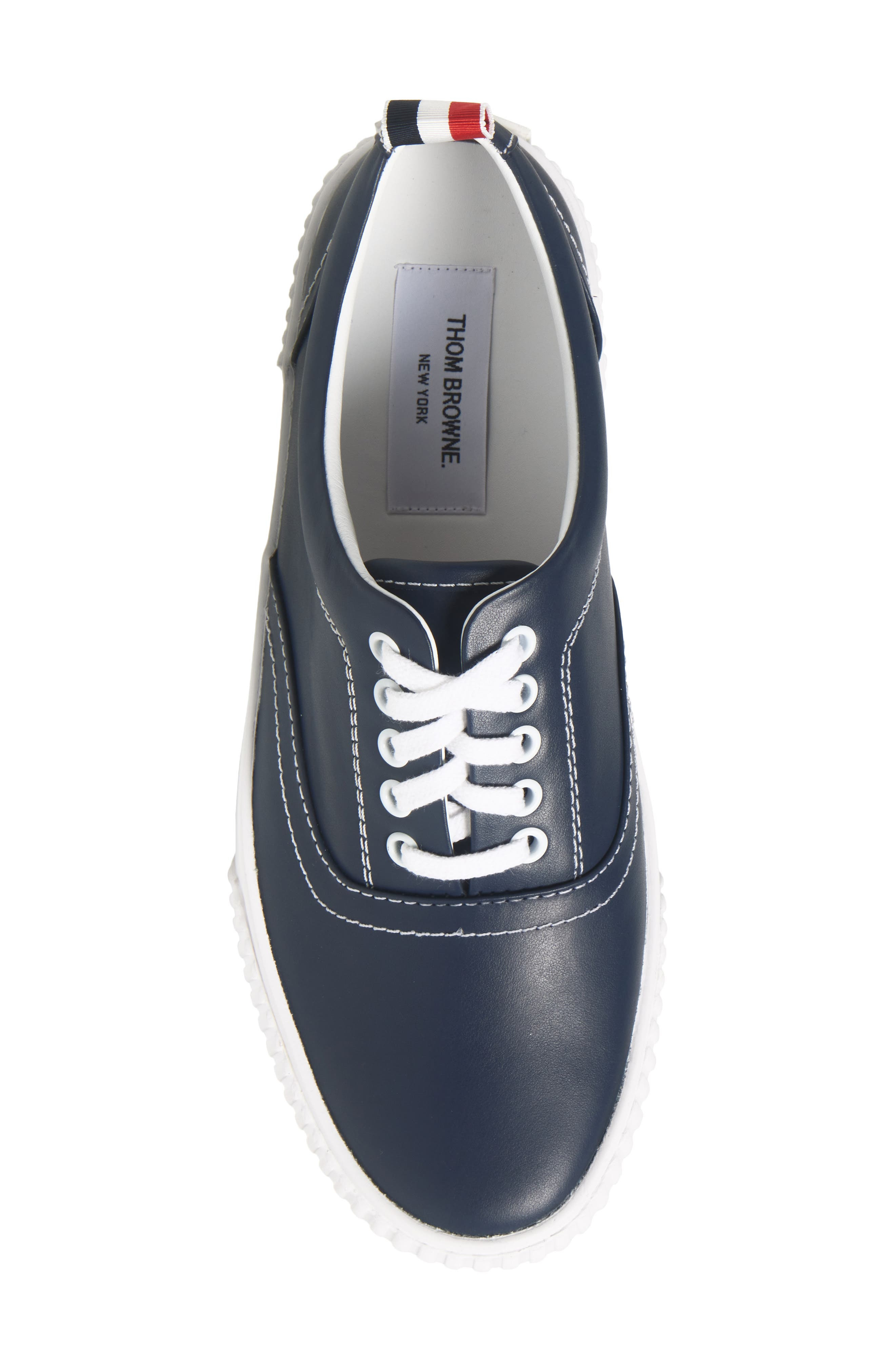 Thom Browne Heritage Low Top Sneaker in Navy at Nordstrom - 5