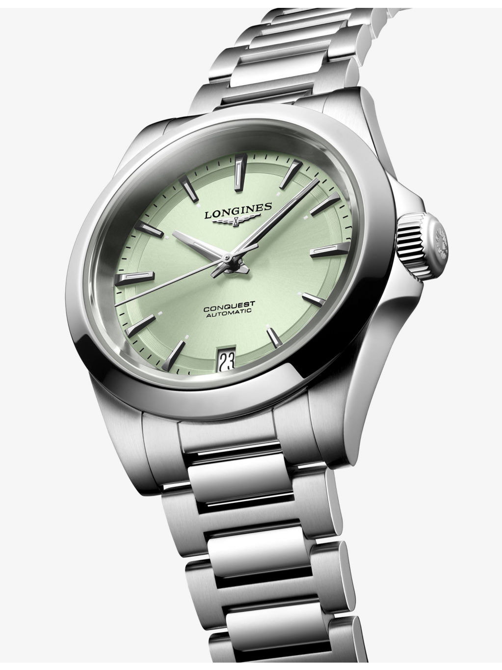 L3.430.4.02.6 Conquest 34mm Stainless-Steel Automatic Watch - 2
