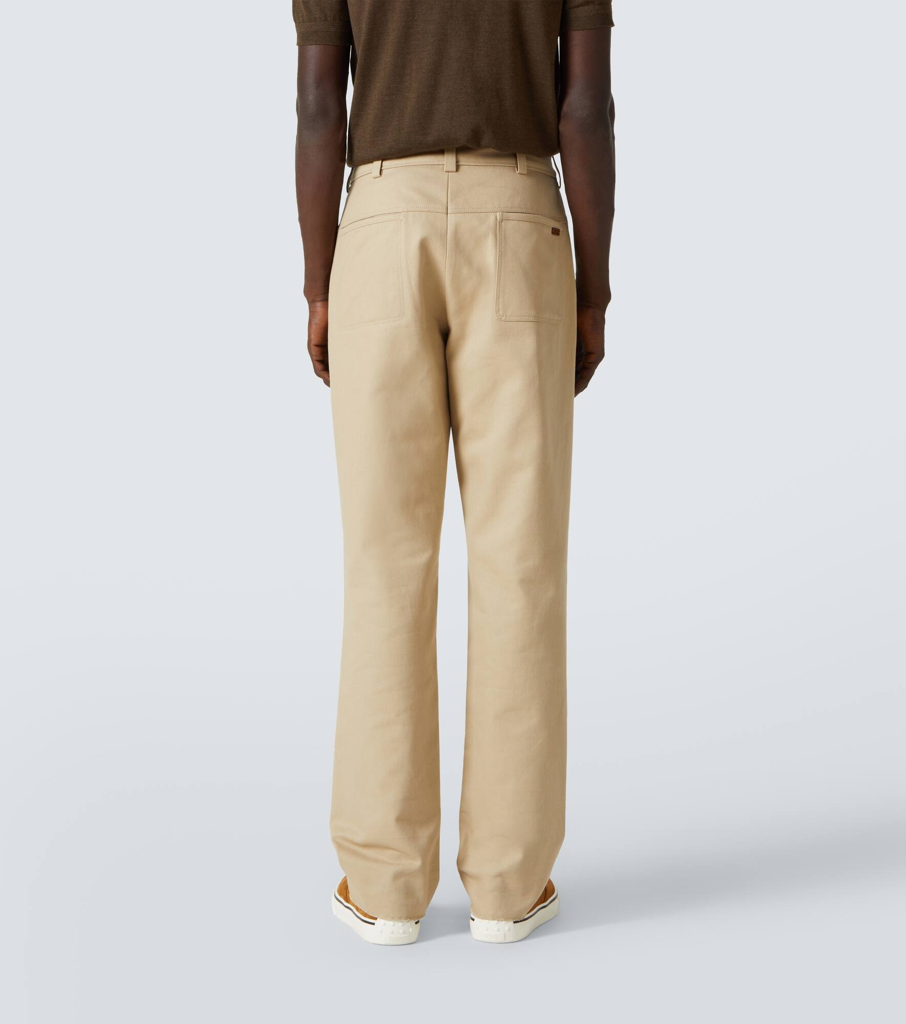 Cotton-blend chinos - 4